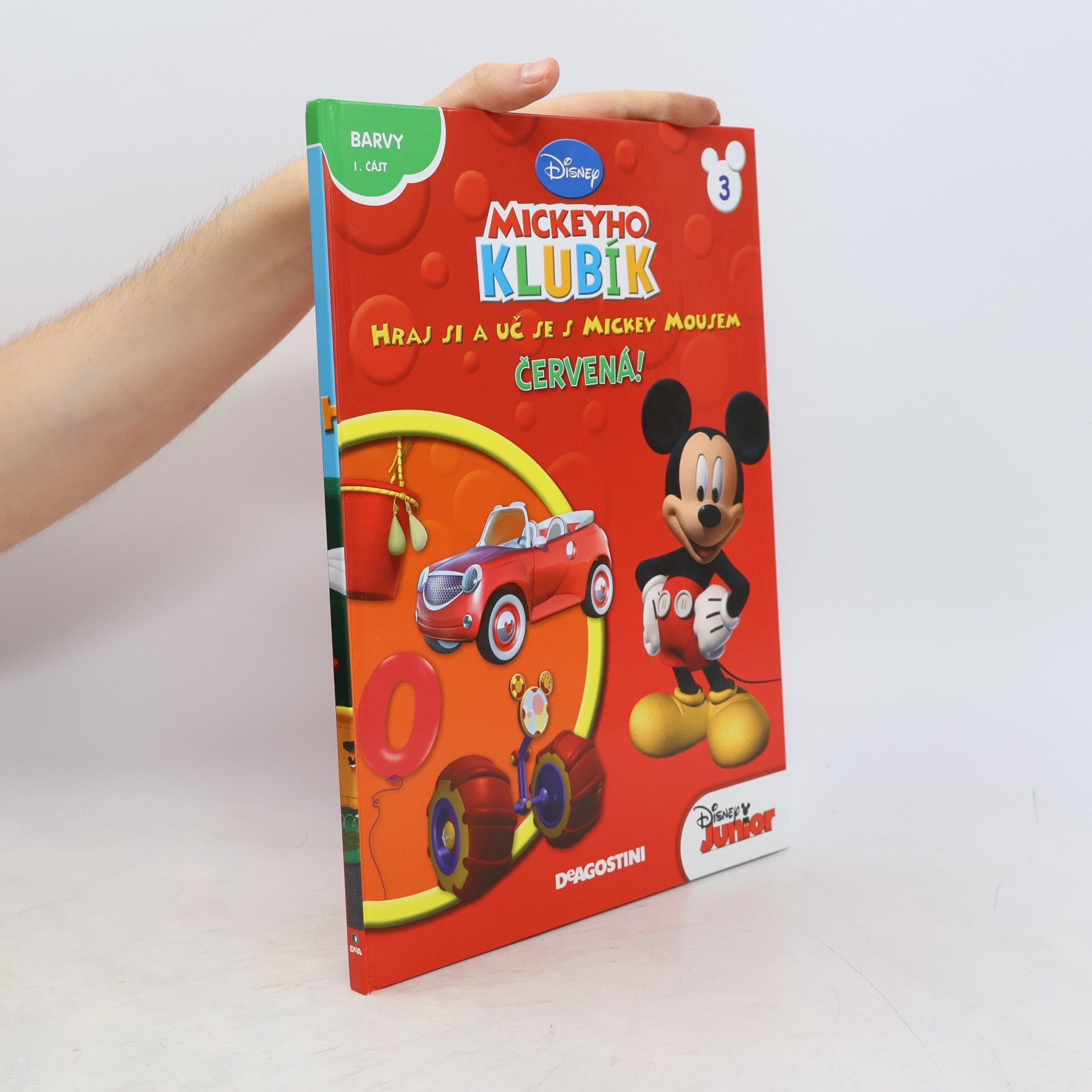 kolektiv Mickeyho Klubík. Hraj si a uč se s Mickey Mousem 3. Červená!