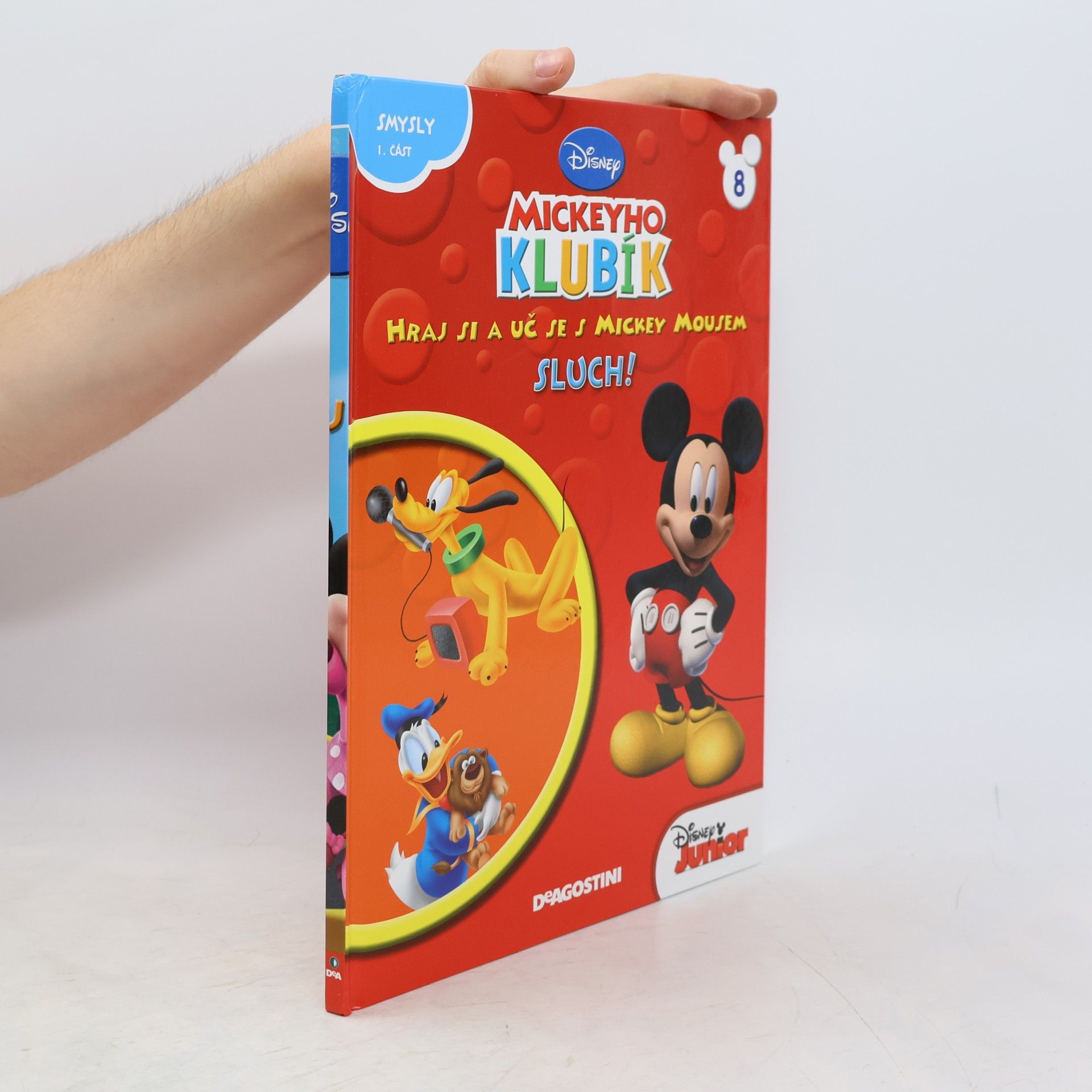 Kolektiv autorů Hraj si a uč se s Mickey Mousem 8. Sluch!