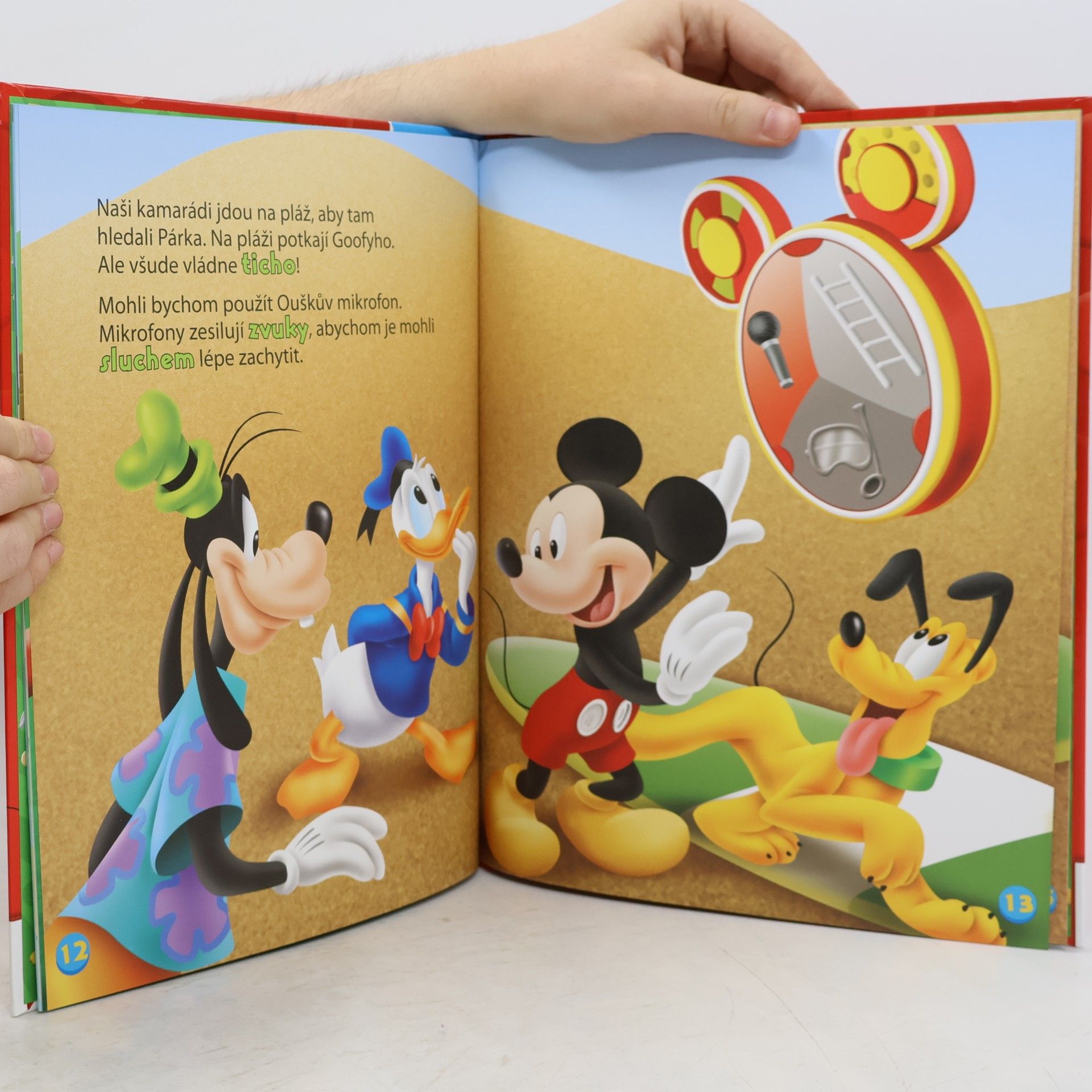 Kolektiv autorů Hraj si a uč se s Mickey Mousem 8. Sluch!