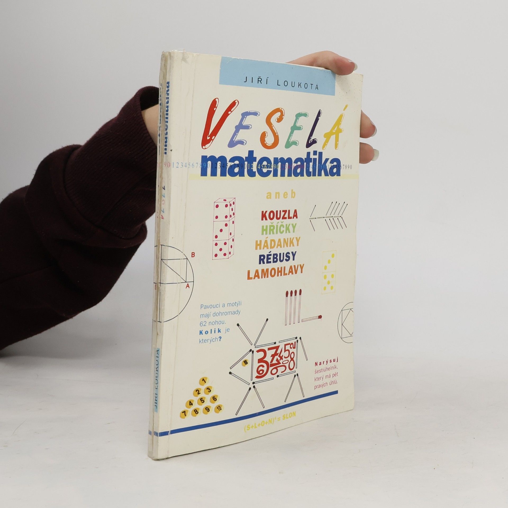 Jiří Loukota Veselá matematika aneb Kouzla, hříčky, hádanky, rébusy, lamohlavy