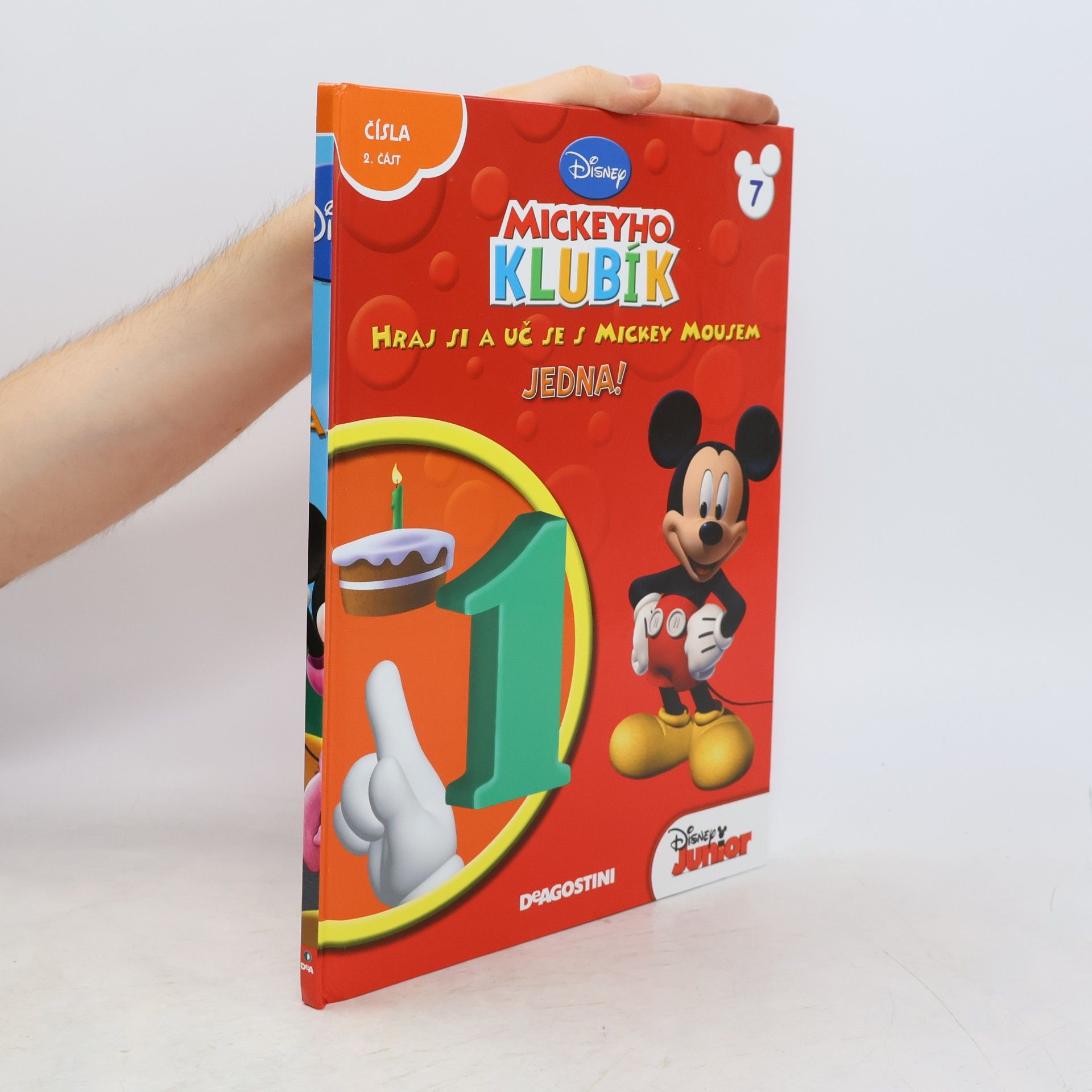 Kolektiv autorů Hraj si a uč se s Mickey Mousem 7. Jedna!