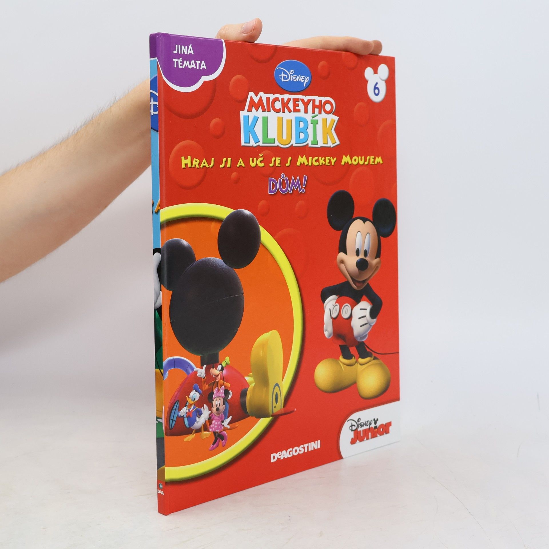 Various authors Hraj si a uč se s Mickey Mousem 6. Dům!