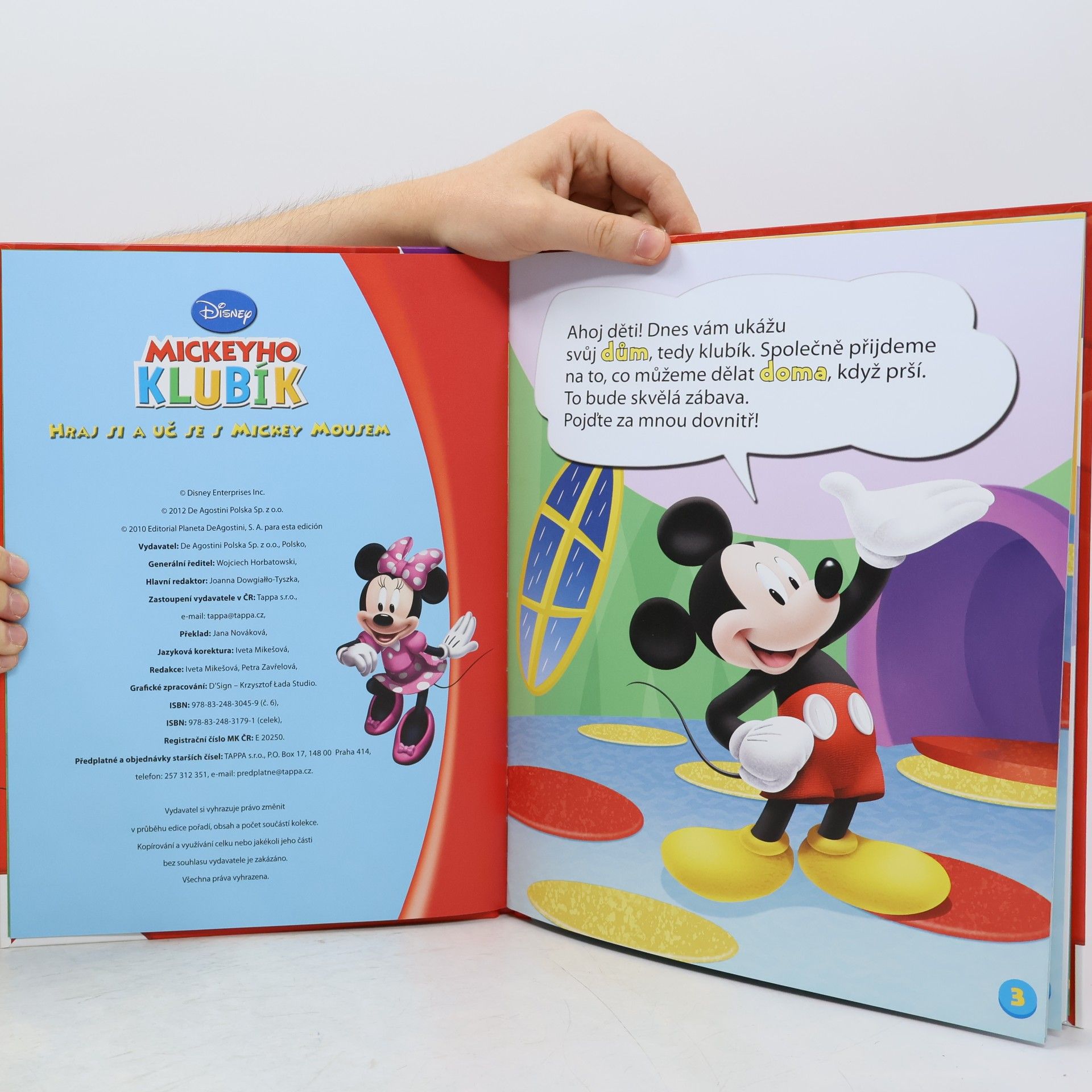 Collectif d'auteurs Hraj si a uč se s Mickey Mousem 6. Dům!