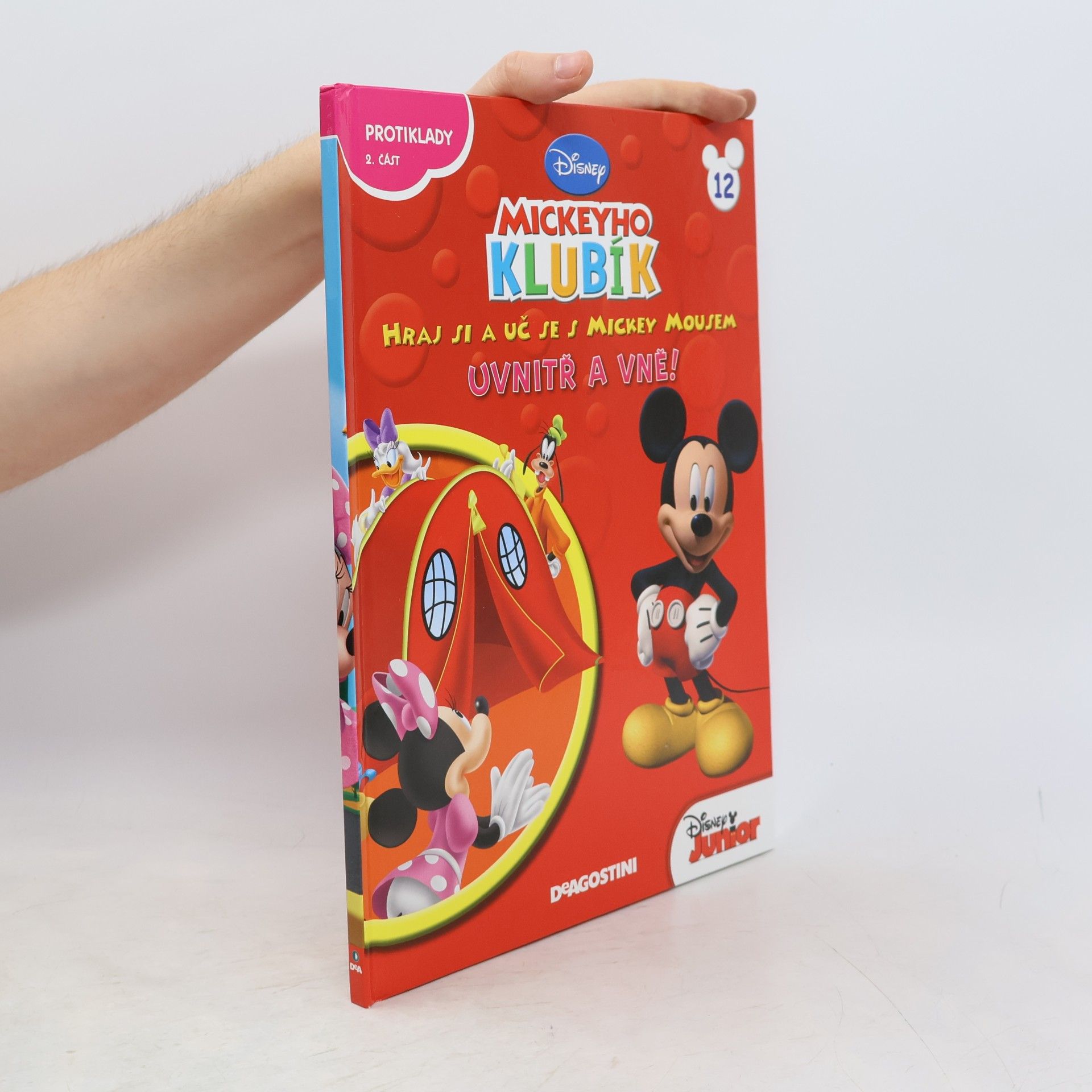 Collectif d'auteurs Mickeyho klubík. Hraj si a uč se s Mickey Mousem 12. Uvnitř a vně!