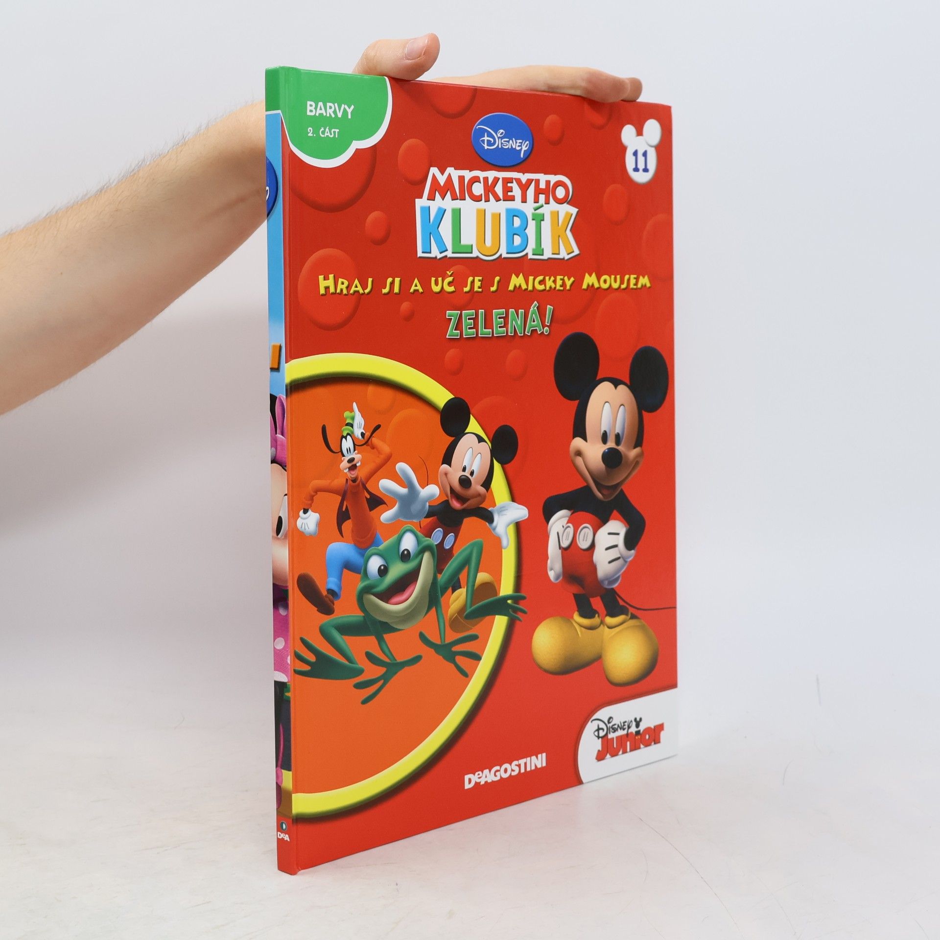 Kolektiv autorů Mickeyho Klubík. Hraj si a uč se s Mickey Mousem 11. Zelená!