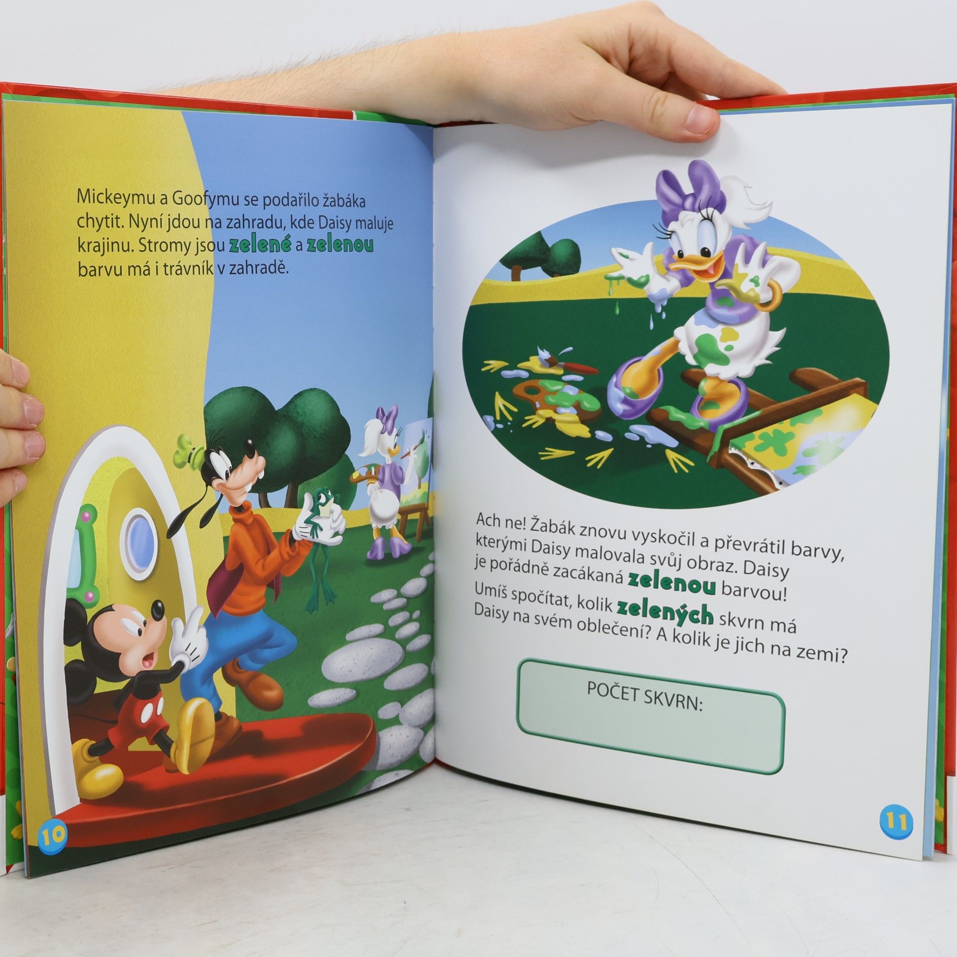 Auteurscollectief Mickeyho Klubík. Hraj si a uč se s Mickey Mousem 11. Zelená!