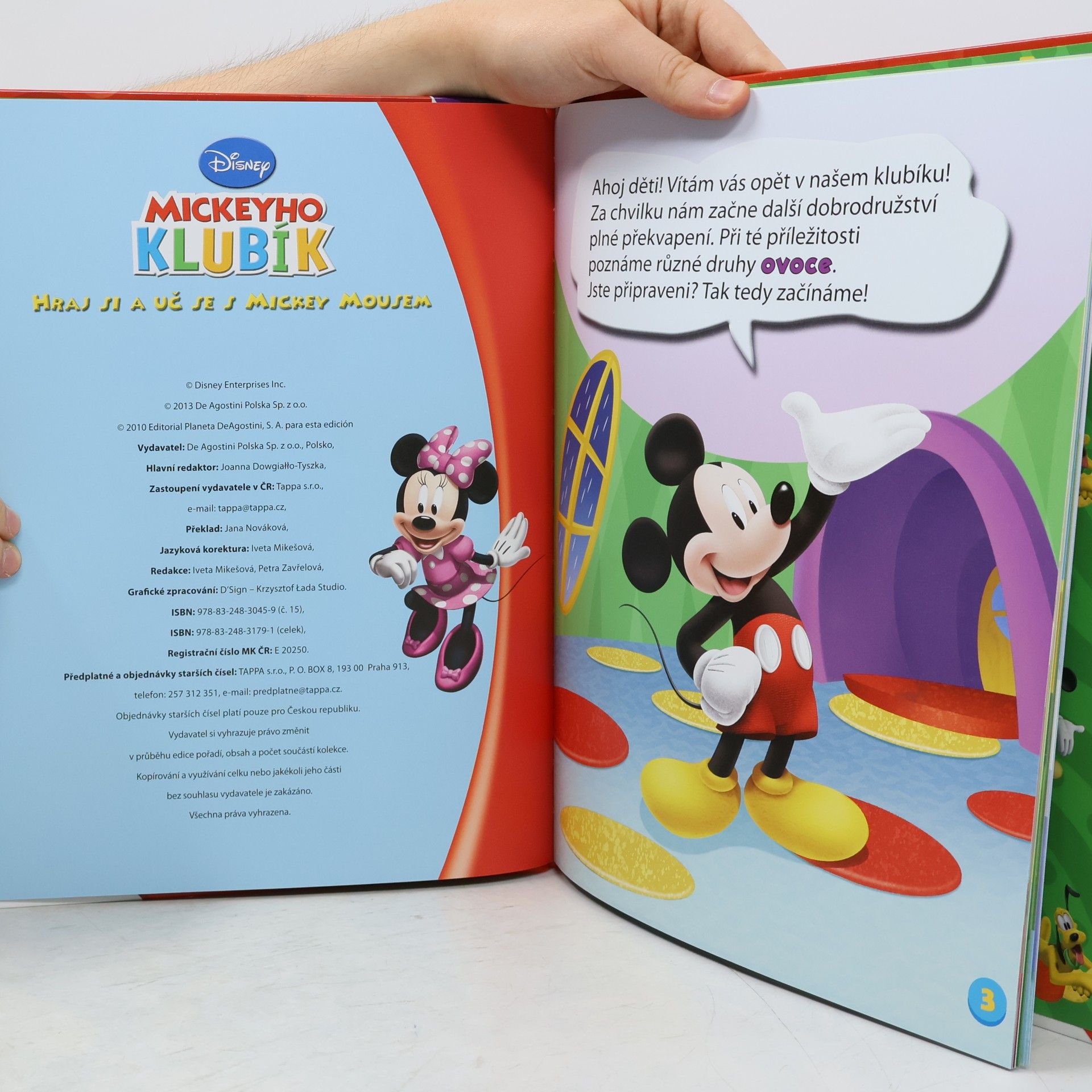 kolektiv Mickeyho klubík. Hraj a uč se s Mickey Mousem 15. Ovoce!