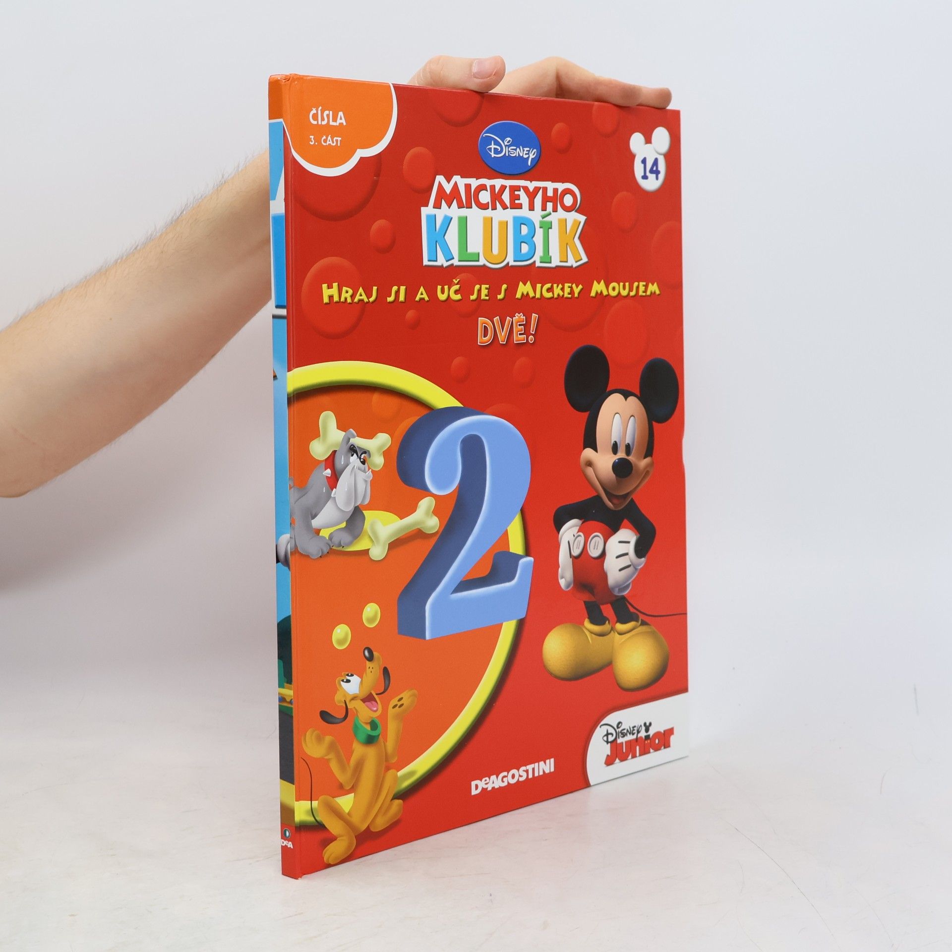Various authors Hraj si a uč se s Mickey Mousem 14. Dvě!