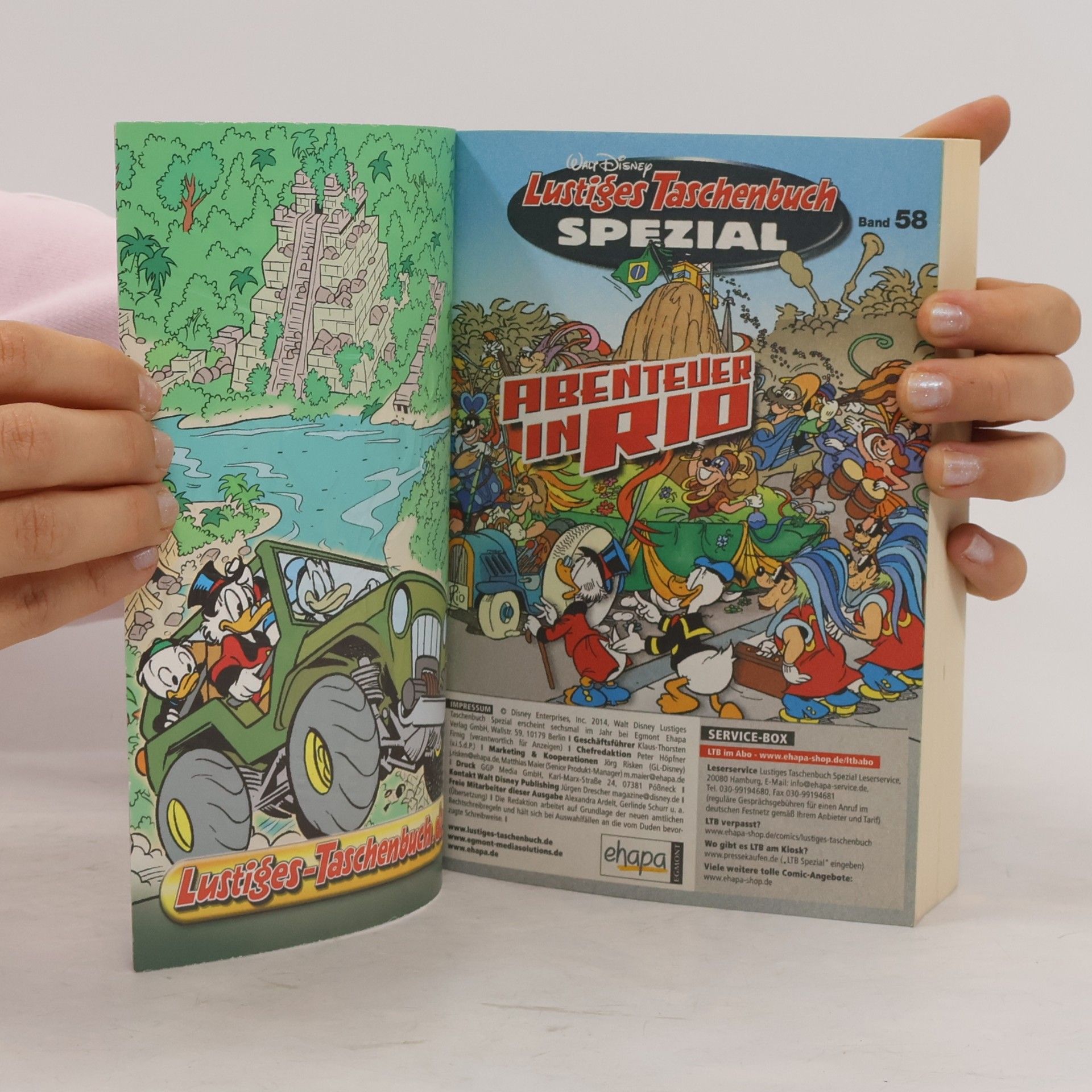Walt Disney Lustiges Taschenbuch Spezial 58. Abenteuer in Rio