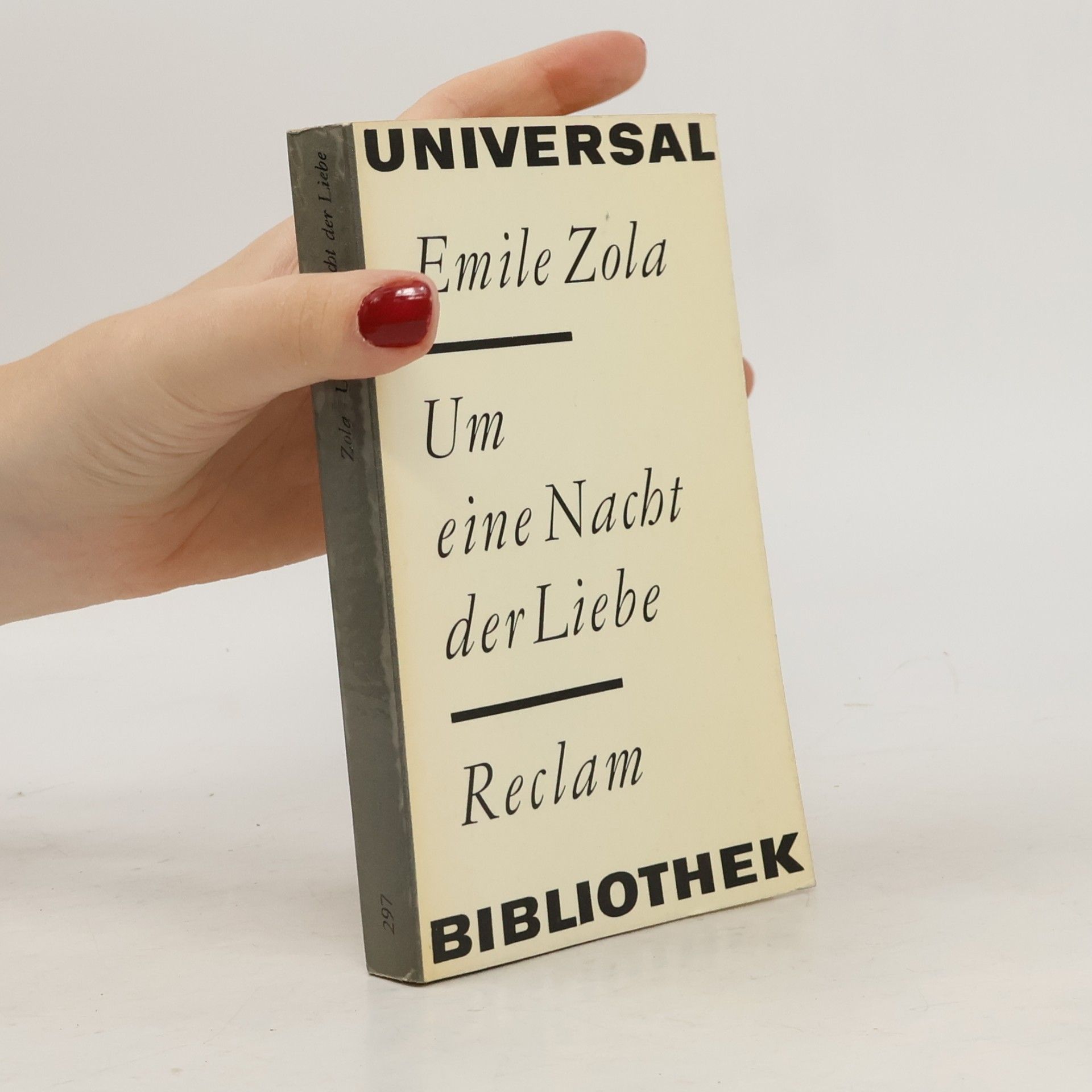 Émile Zola Um eine Nacht der Liebe