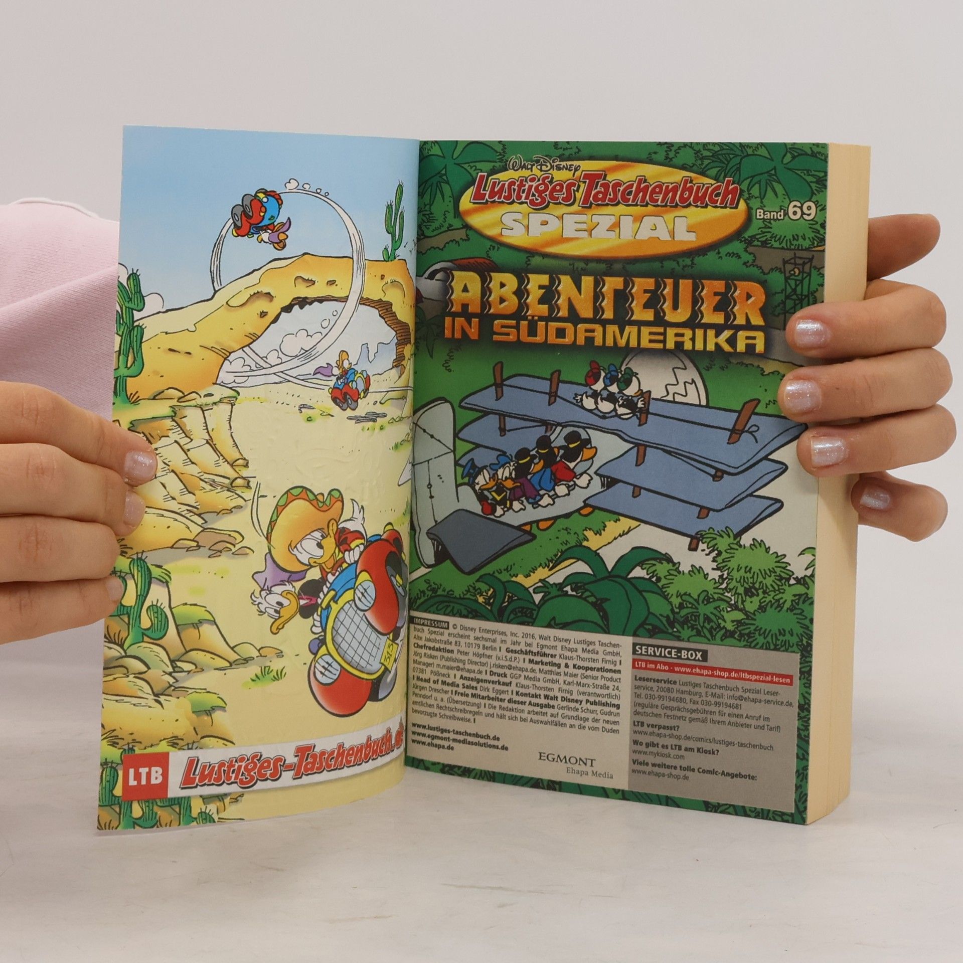 Walt Disney Lustiges Taschenbuch Spezial 69. Abenteuer in Südamerika