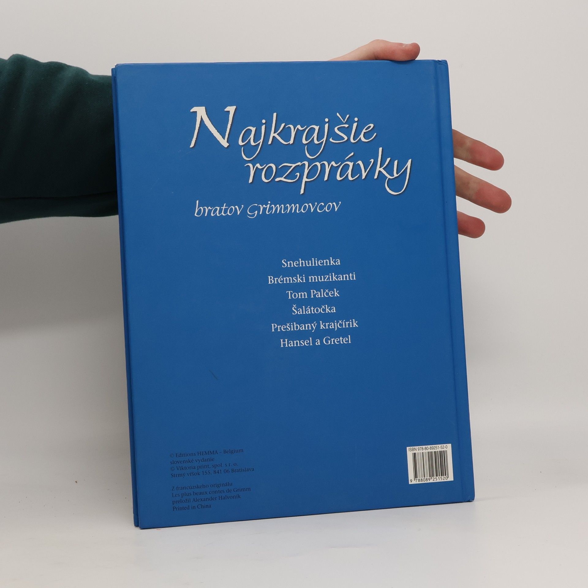 bratři Grimmové Najkrajšie rozprávky