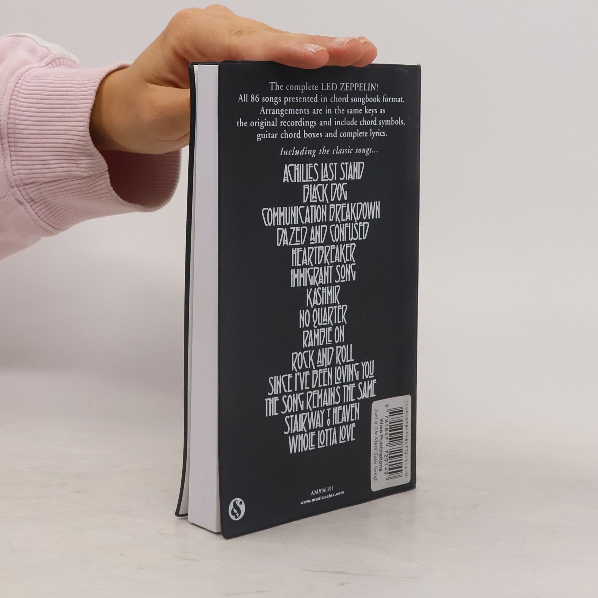 Led Zeppelin The Little Black Songbook
