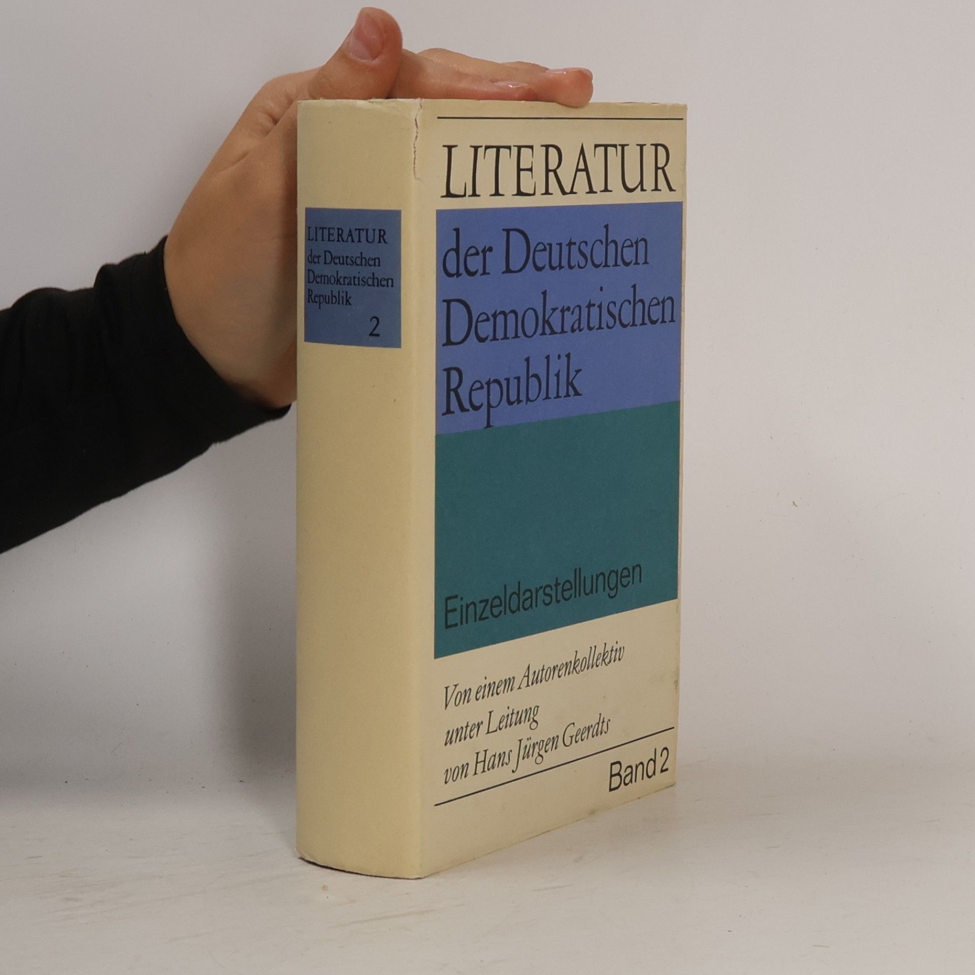 Literatur der Deutschen Demokratischen Republik: Einzeldarstellungen. Band 2.