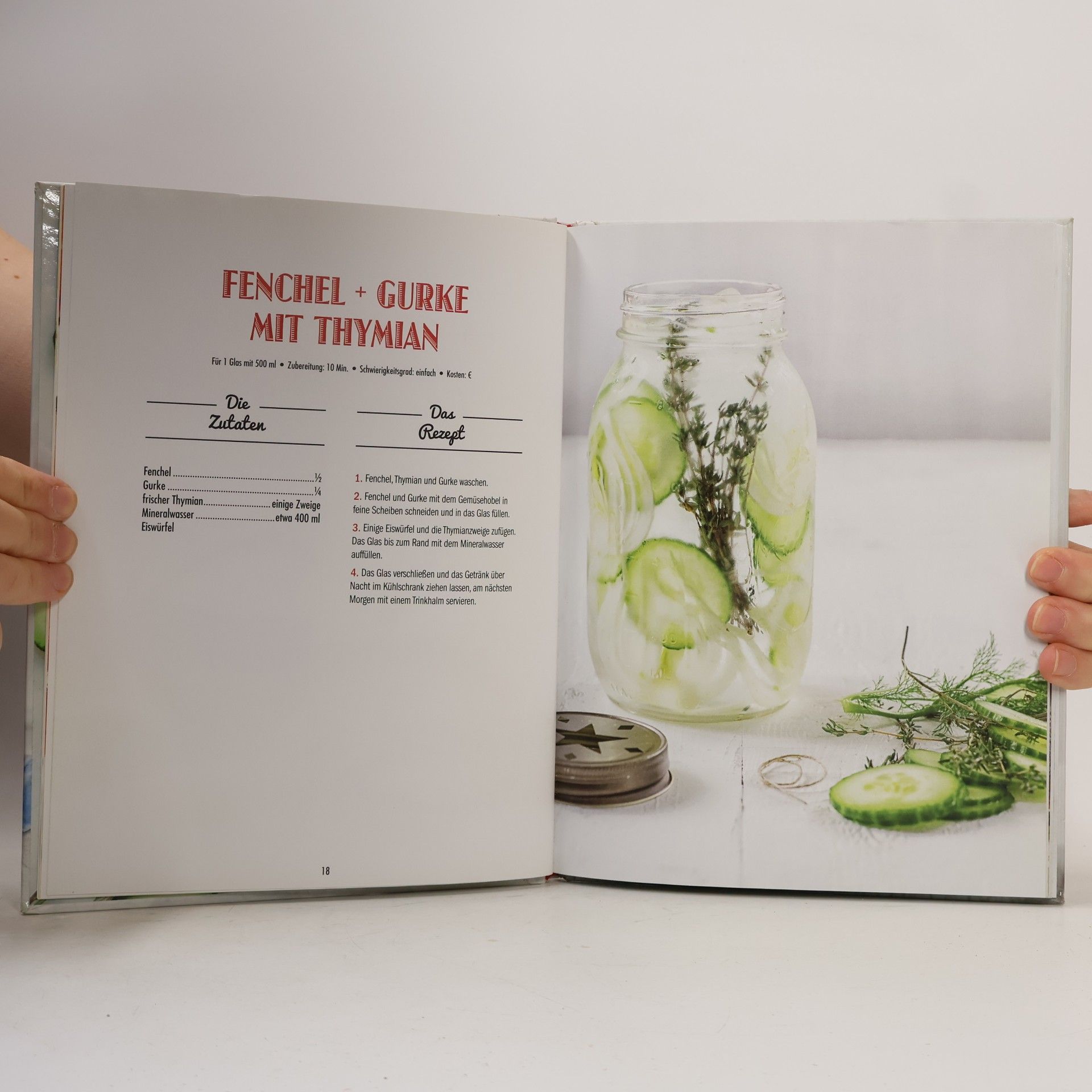 Sonia Lucano Detox Wasser