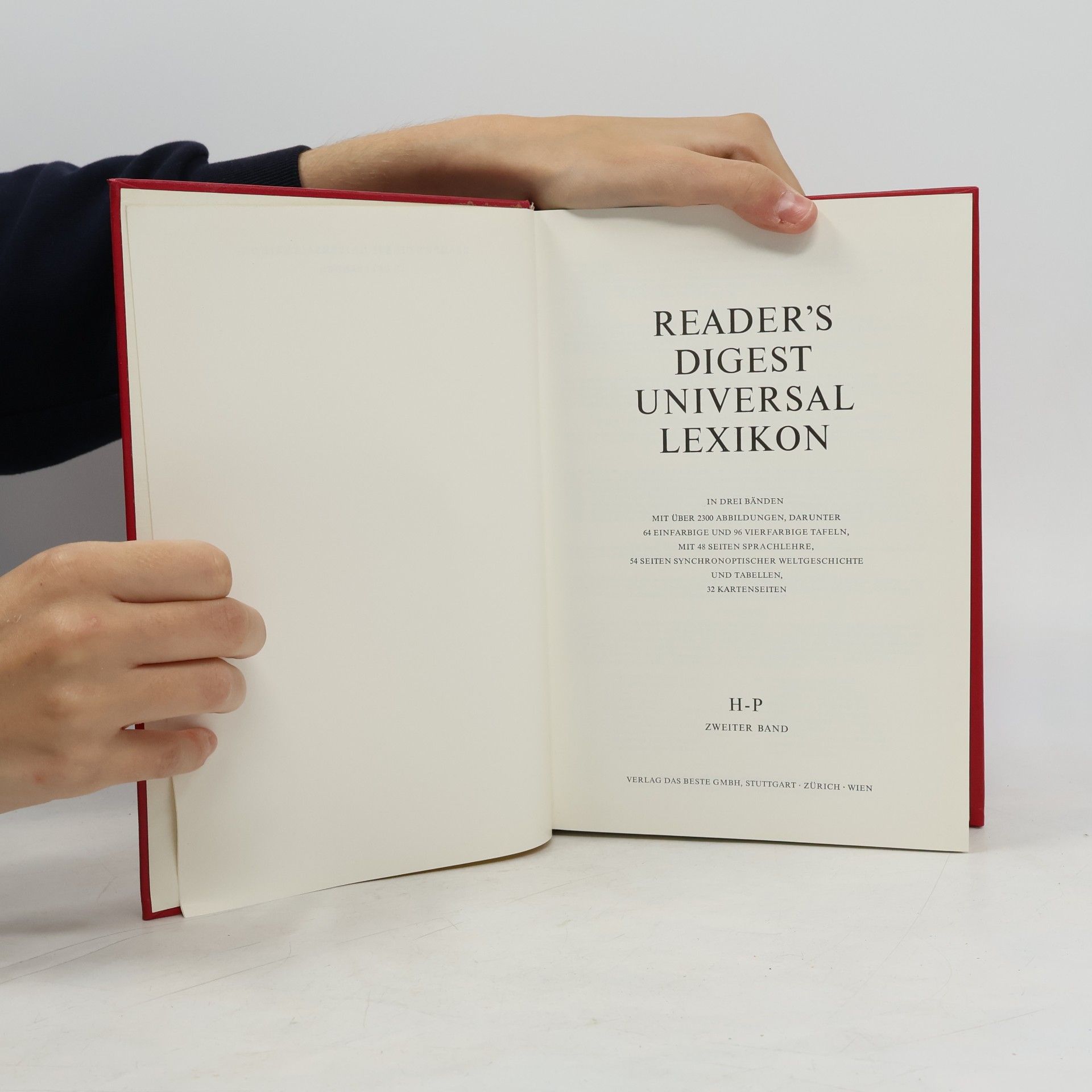 Autores varios Reader's Digest Universal Lexikon H-P. Zweiter Band