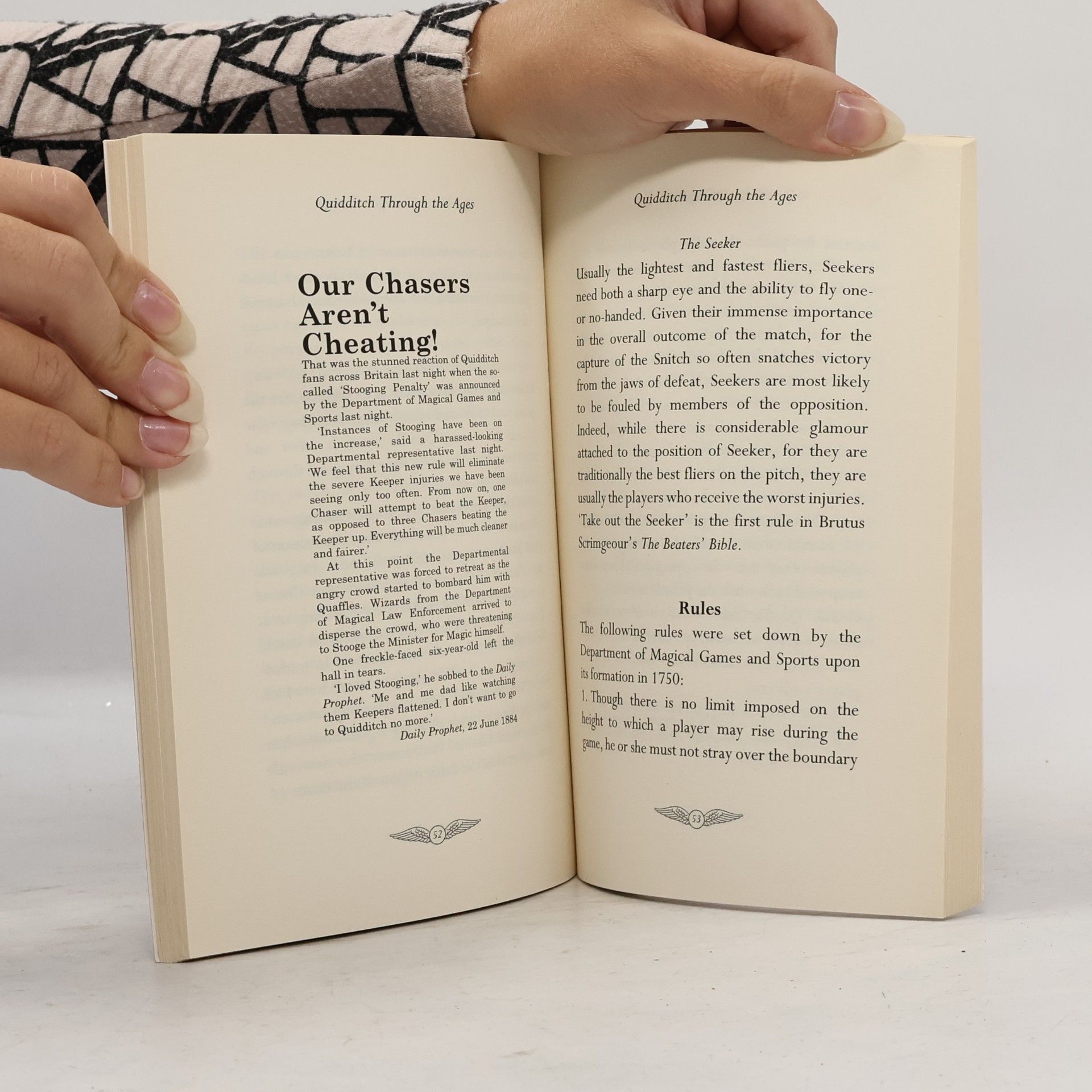 J. K. Rowling Quidditch Through the Ages