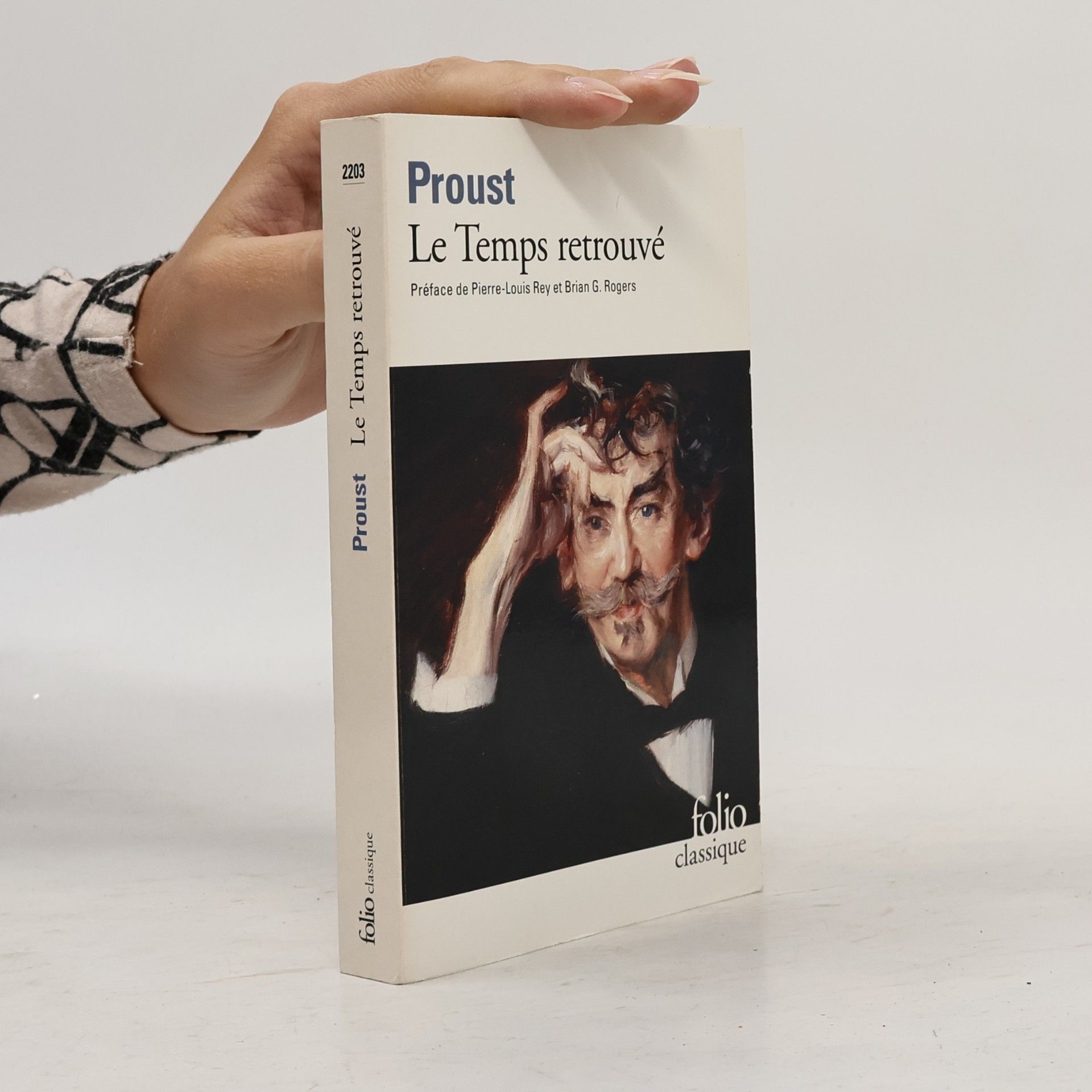 Marcel Proust Le Temps retrouve. Die wiedergefundene Zeit, französische Ausgabe