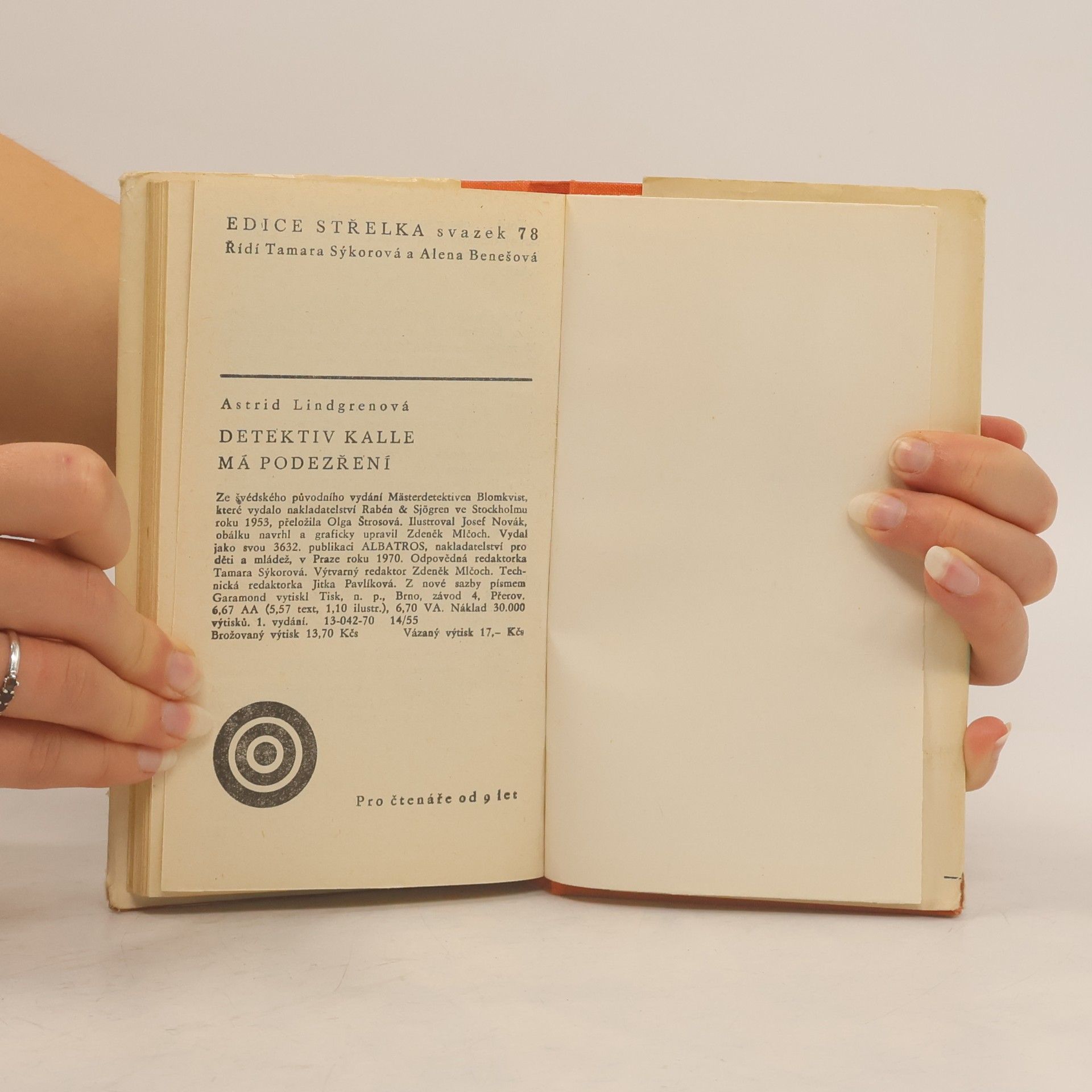 Astrid Lindgren Detektiv Kalle má podezření