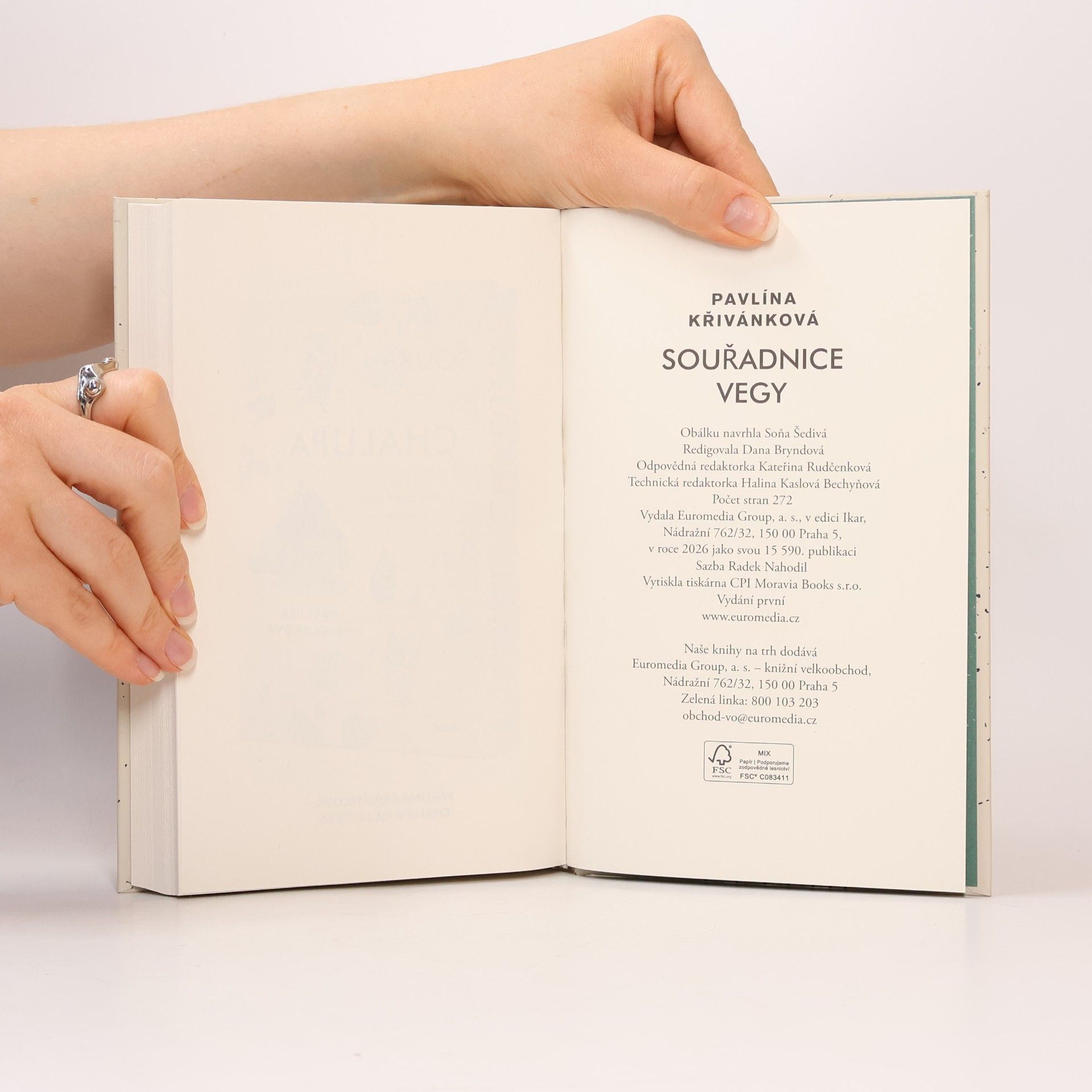 Pavlína Křivánková Souřadnice Vegy