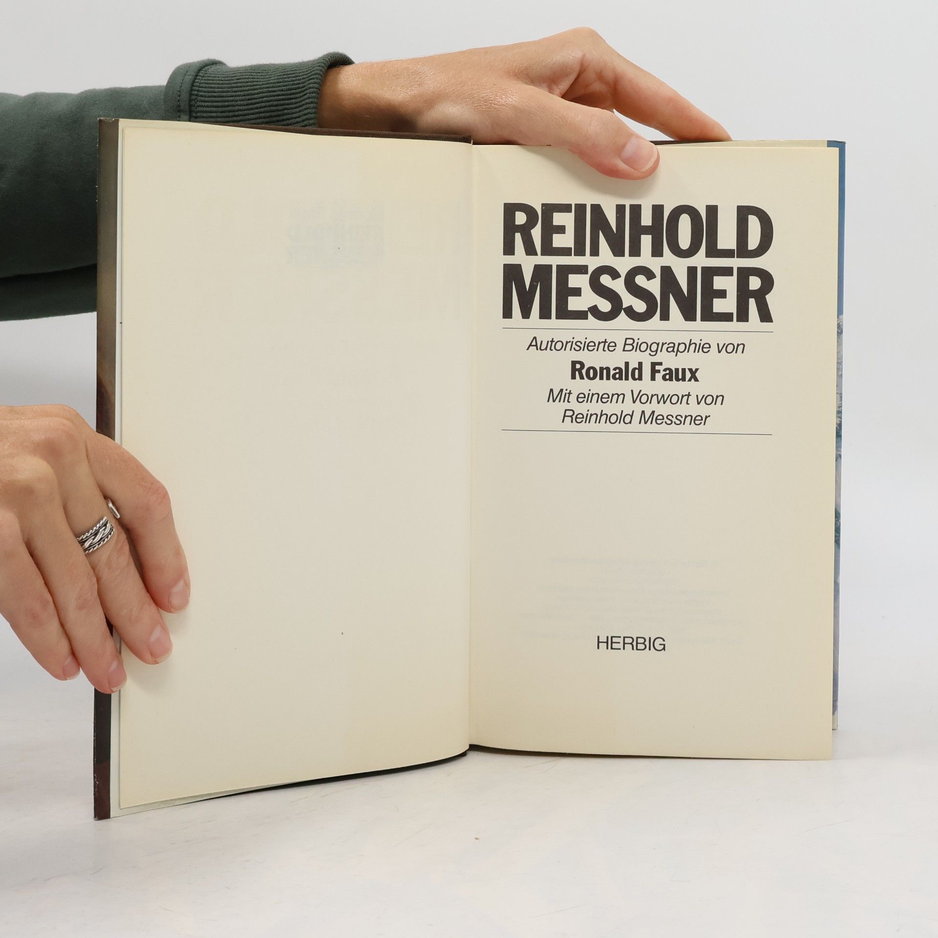 Ronald Faux Reinhold Messner
