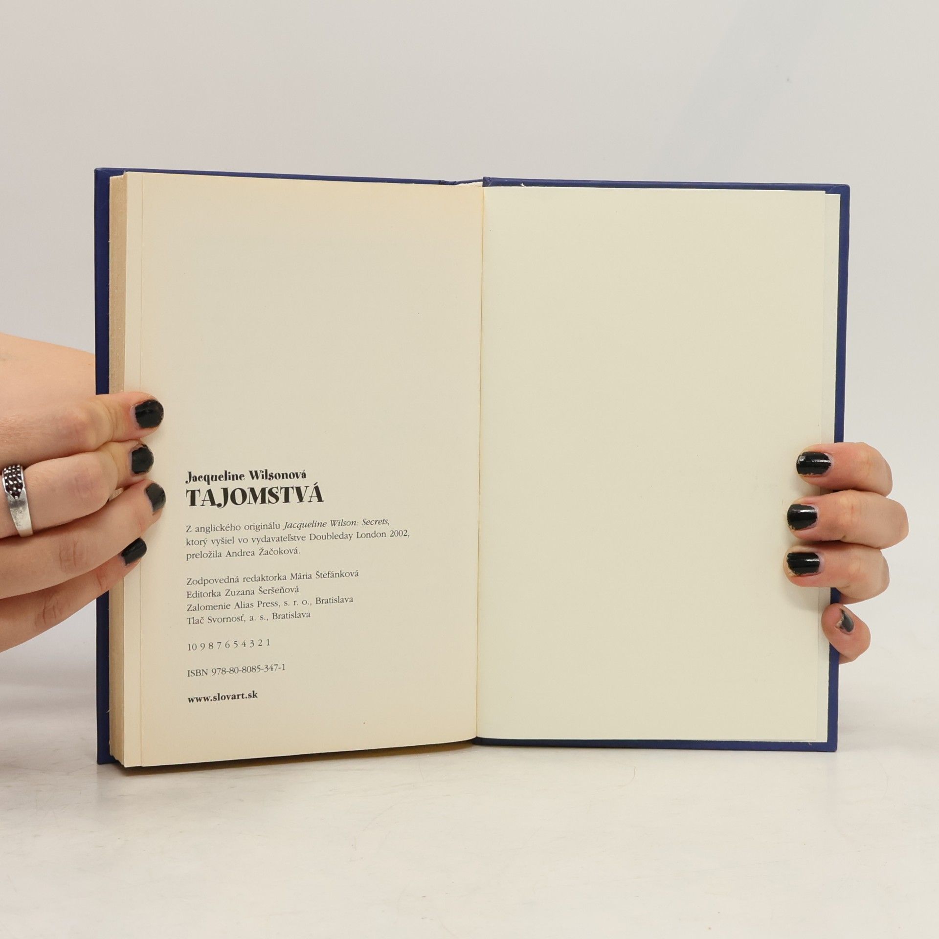 Jacqueline Wilson Tajomstvá