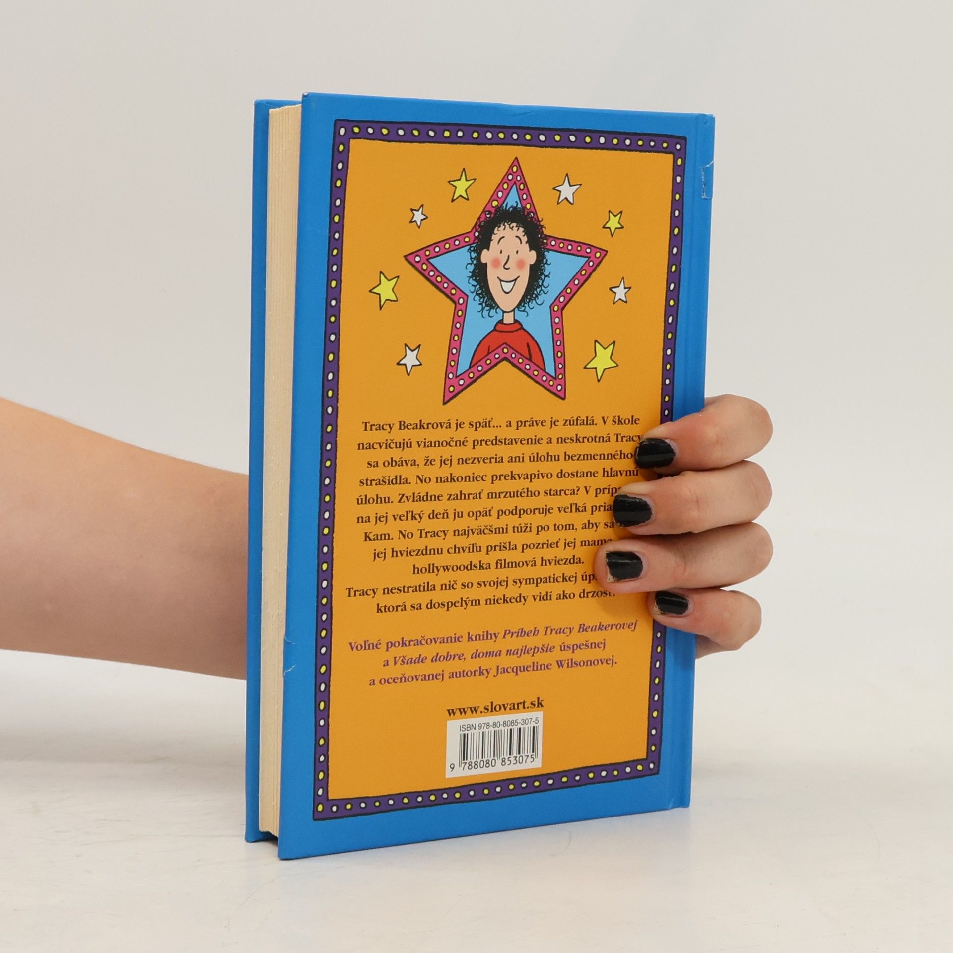 Jacqueline Wilson V hlavnej úlohe Tracy Beakerová