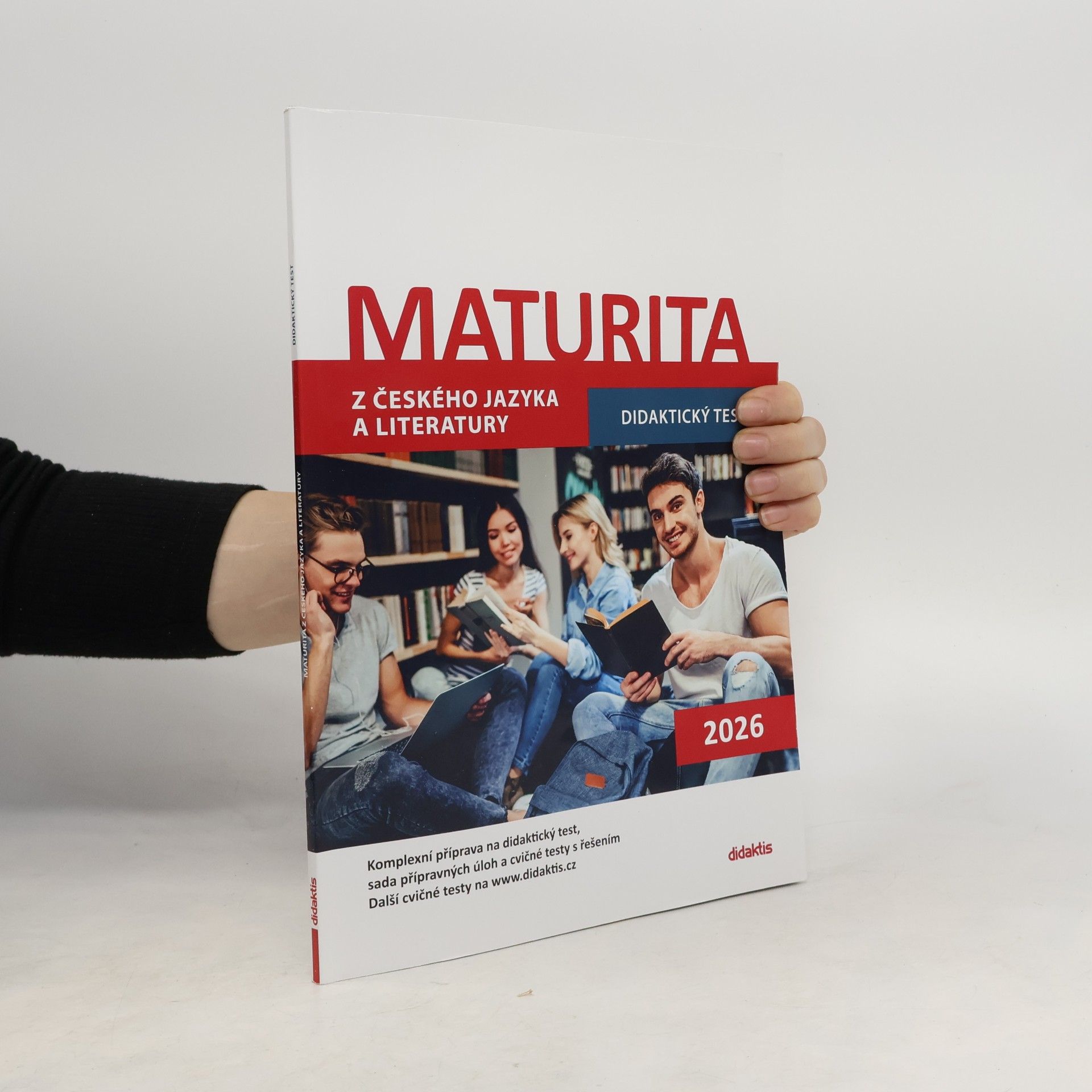 Collectif d'auteurs Maturita z českého jazyka a literatury. Didaktický test 2026