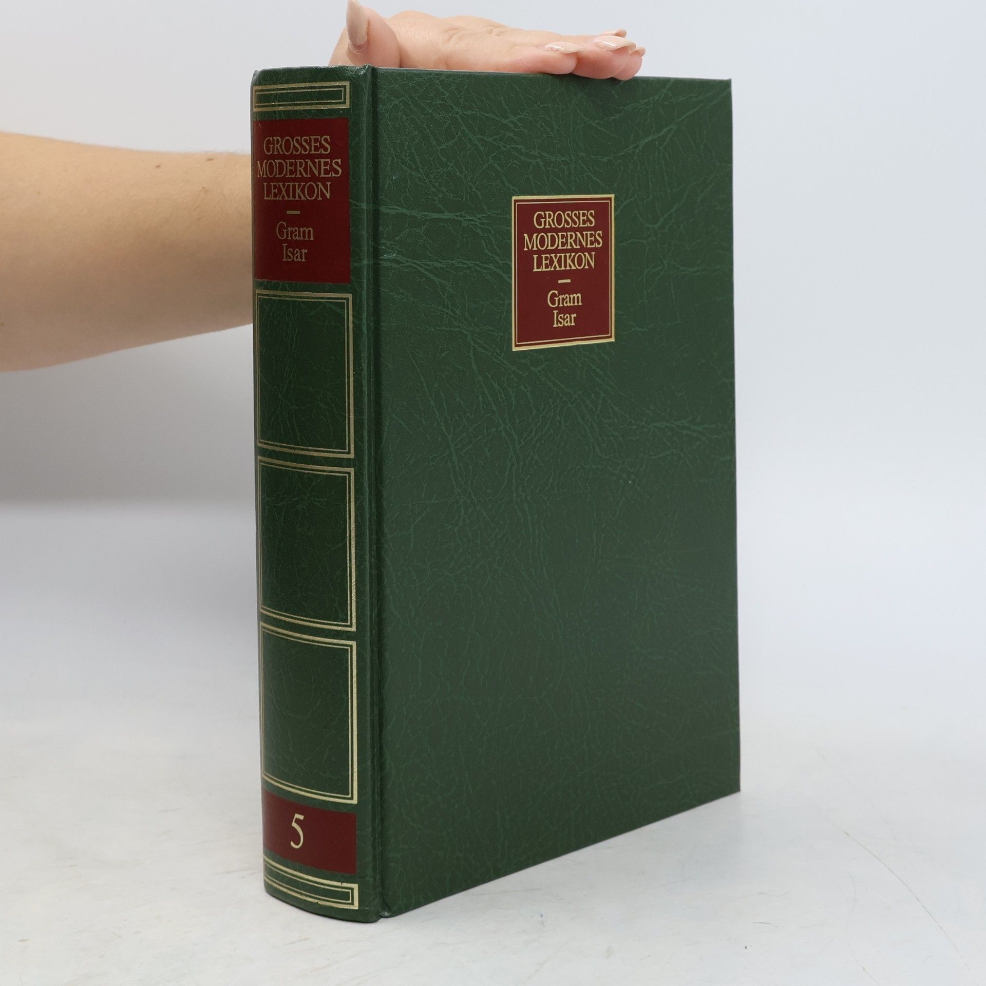 kolektiv Grosses Modernes Lexikon 5. Gram-Isar