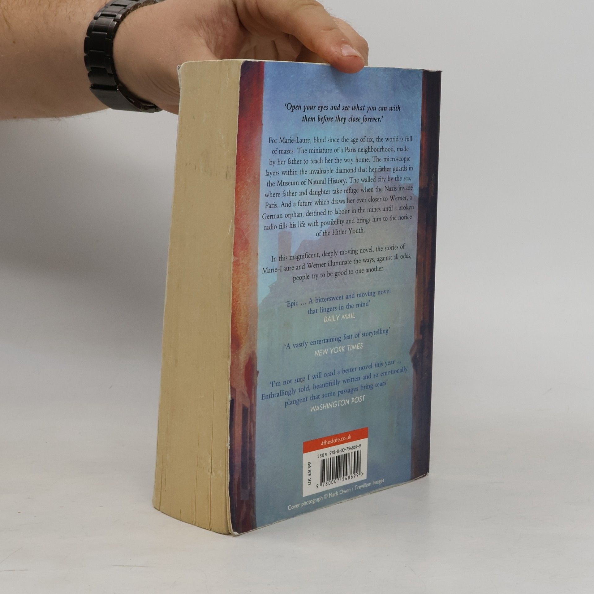 Anthony Doerr All the light we cannot see