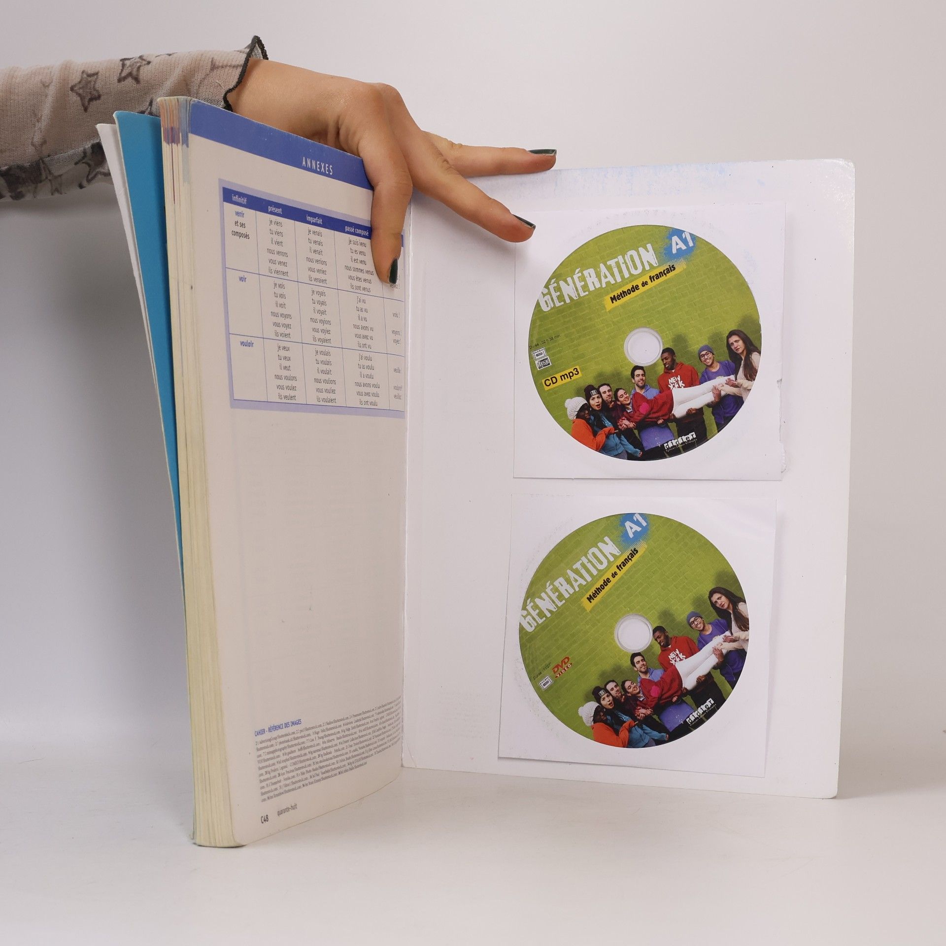 Cocton Marie-Noëlle Génération A1 : méthode de français : livre + cahier