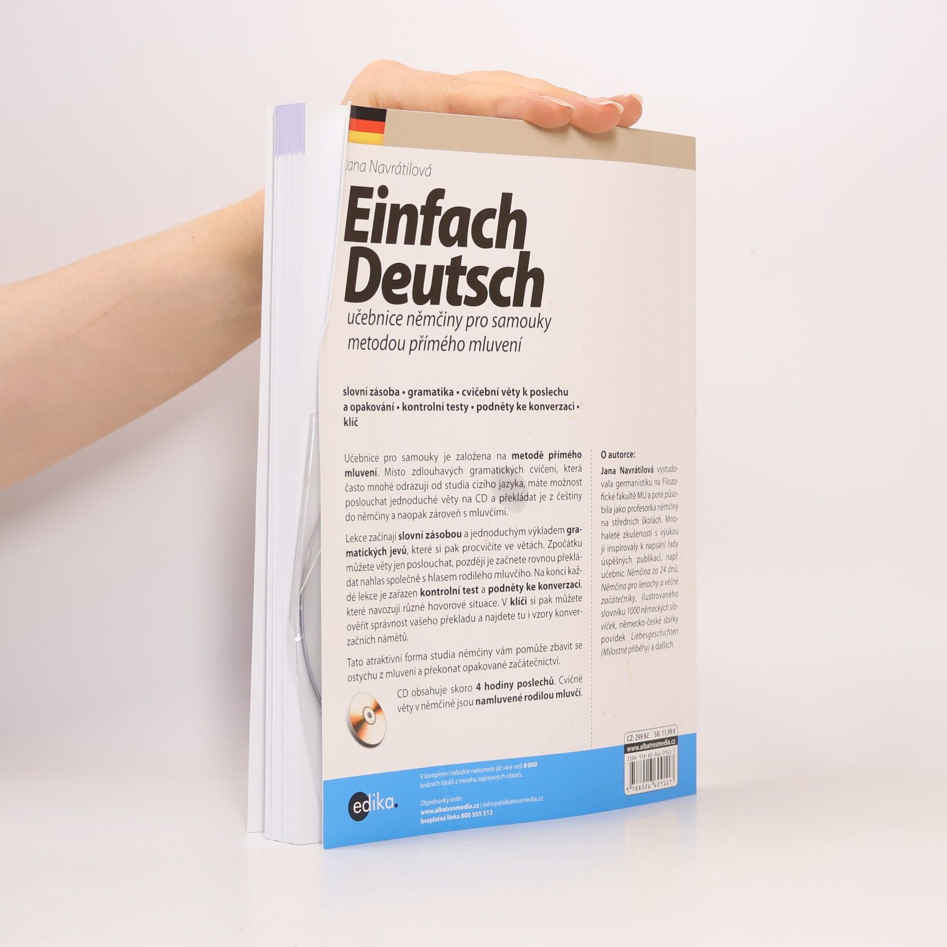 Jana Navrátilová Einfach Deutsch. Učebnice němčiny pro samouky metodou přímého mluvení