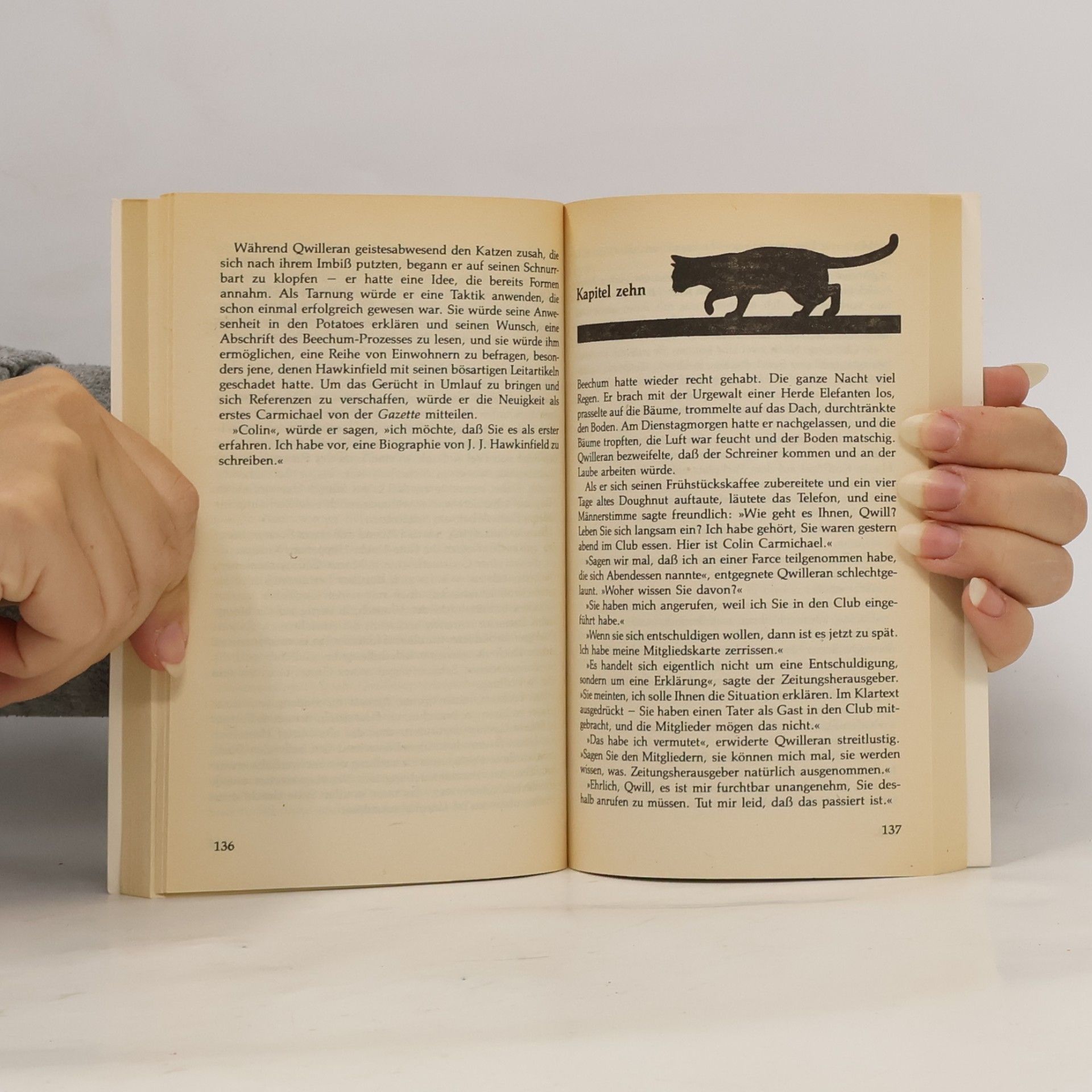 Lilian Jackson Braun Die Katze, die Berge versetzte