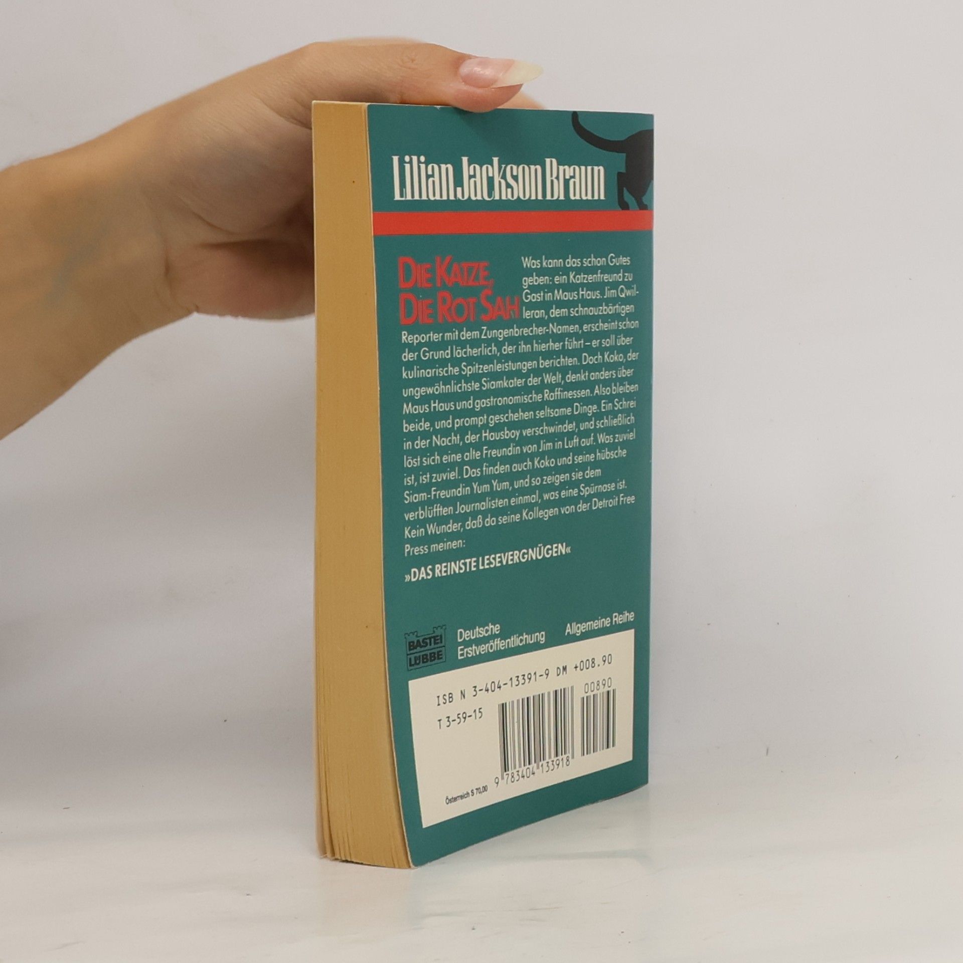 Lilian Jackson Braun Die Katze, die rot sah