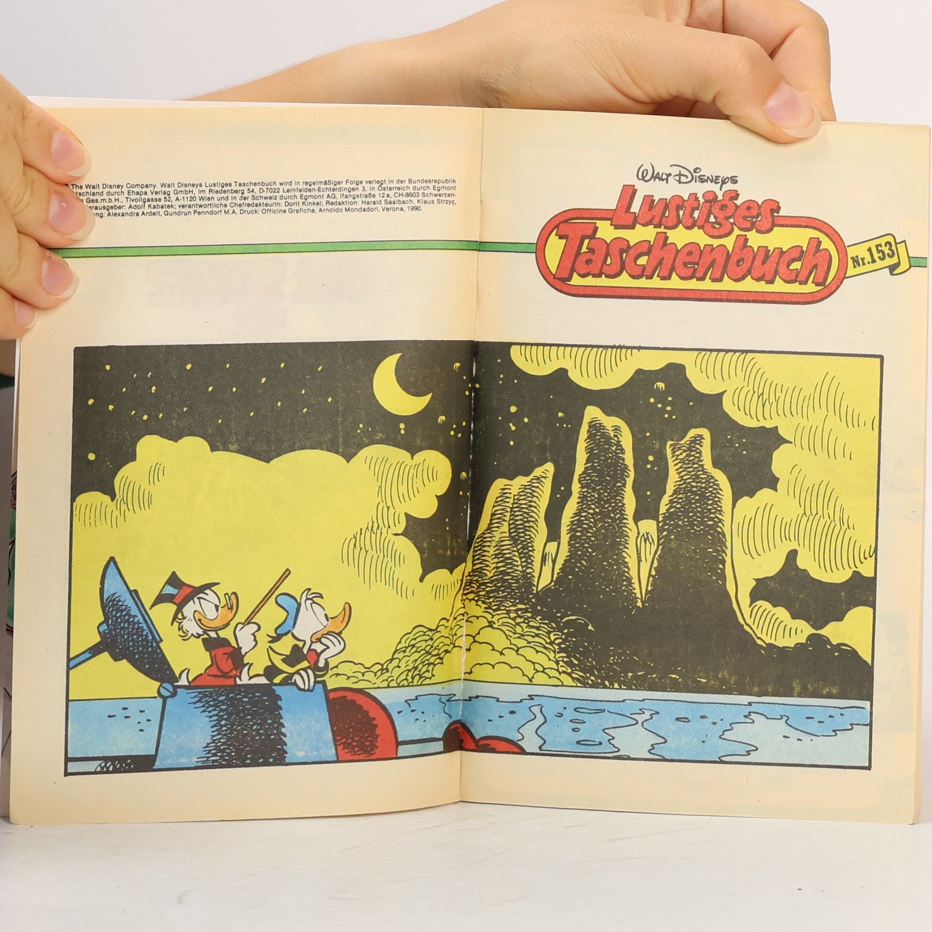 Walt Disney Lustiges Taschenbuch 153. Der Schatz der Teufelszinne