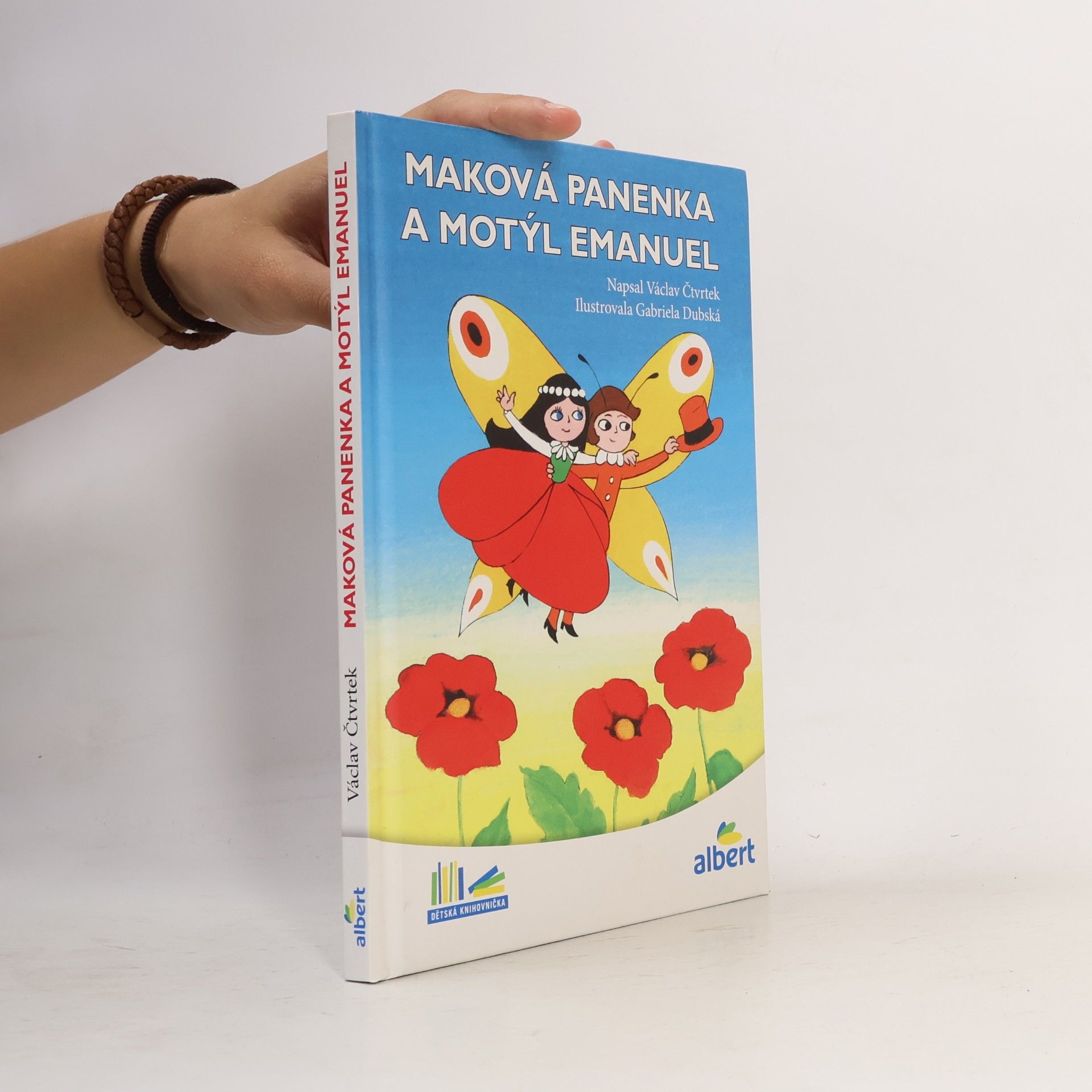 Václav Čtvrtek Maková panenka a motýl Emanuel