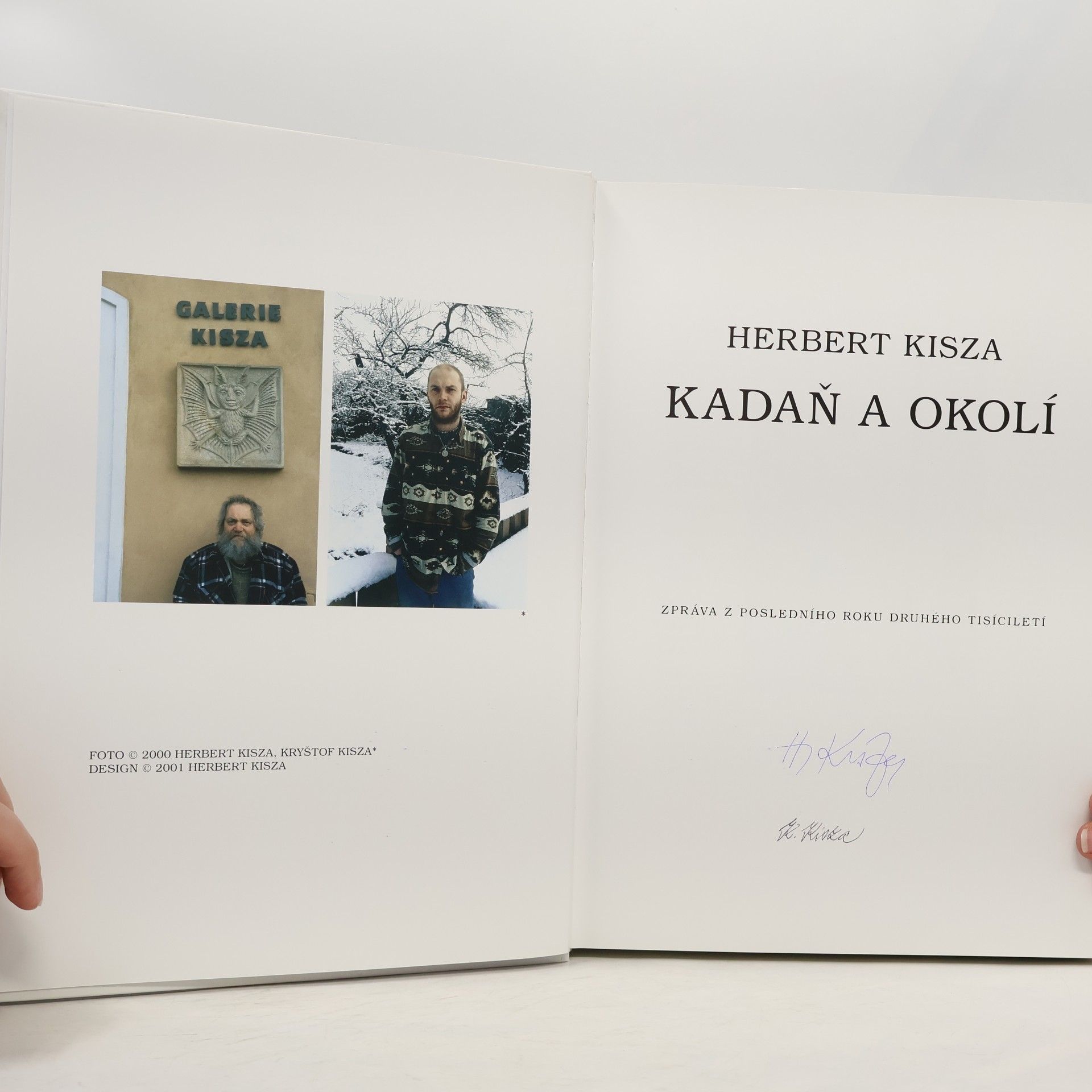 Herbert Kisza Kadaň a okolí : zpráva z posledního roku druhého tisíciletí