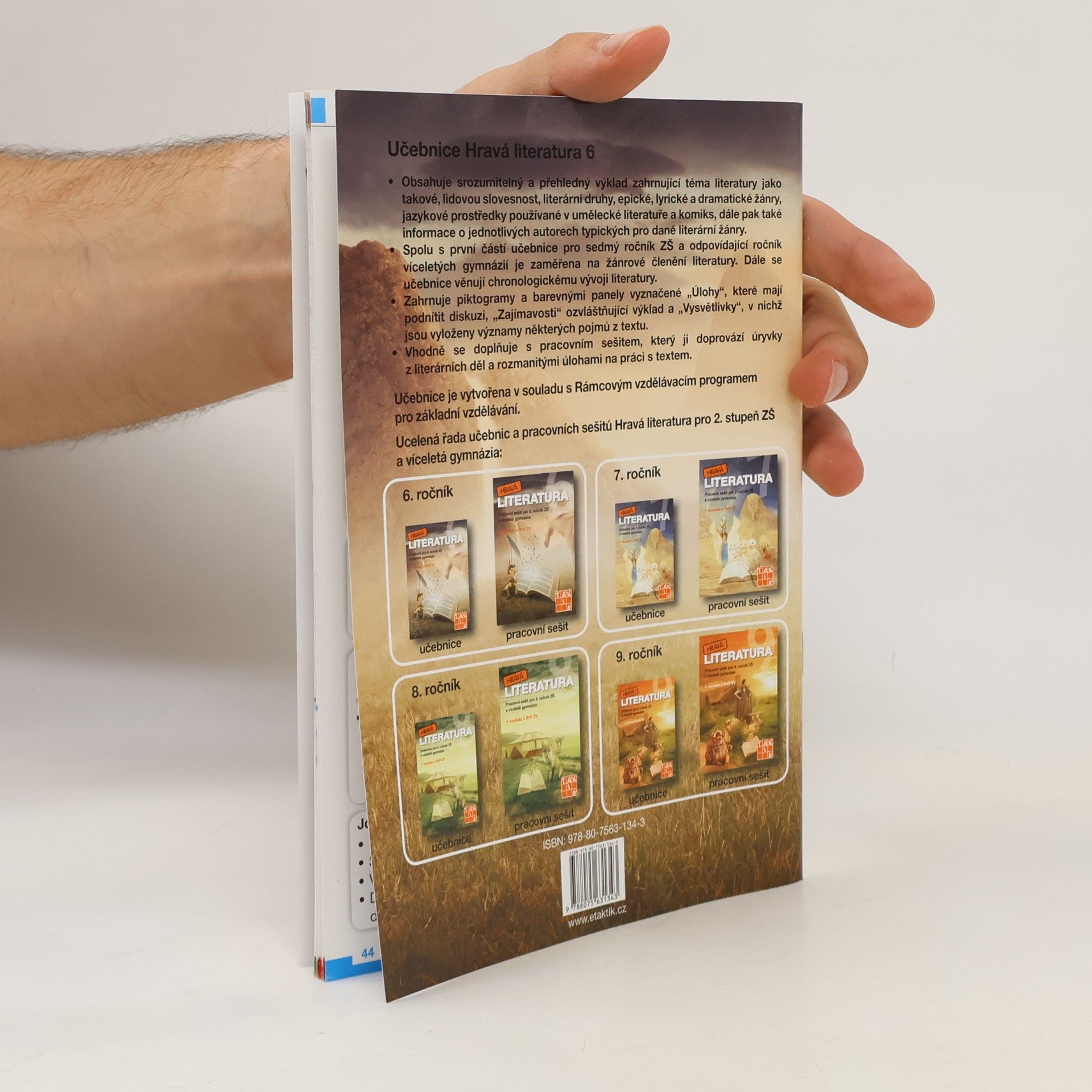 Alžběta Matoušová Hravá literatura: Učebnice pro 6. ročník ZŠ