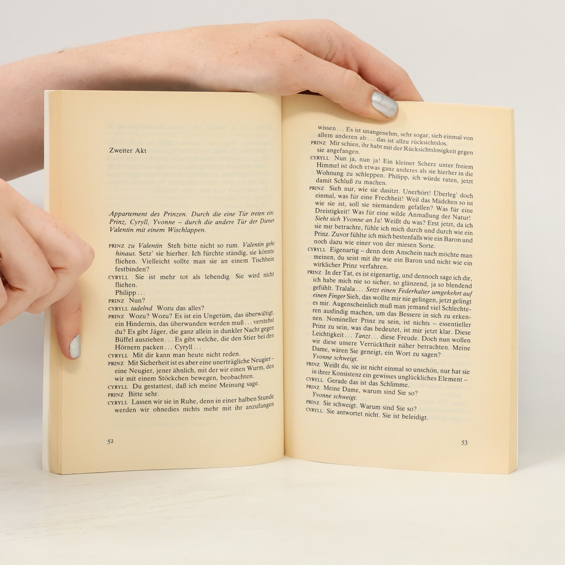Witold Gombrowicz Yvonne, die Burgunderprinzessin