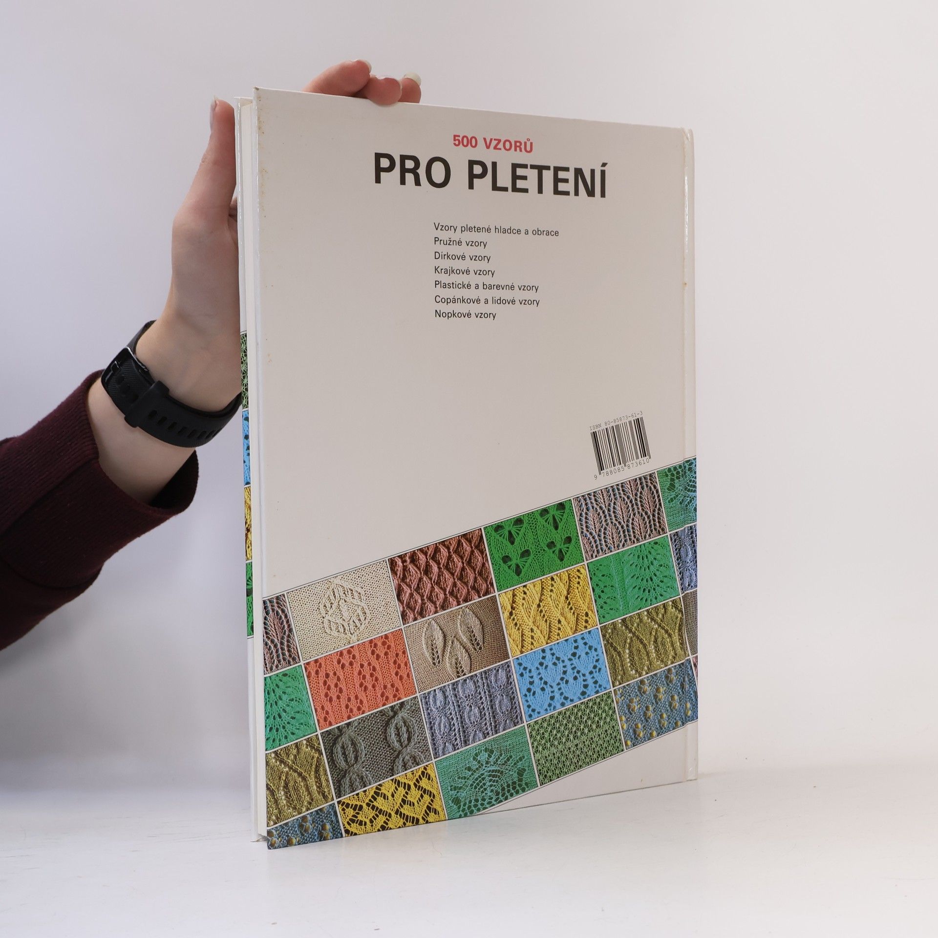 Božena Hrabětová 500 vzorů pro pletení. Pět set vzorů pro pletení.
