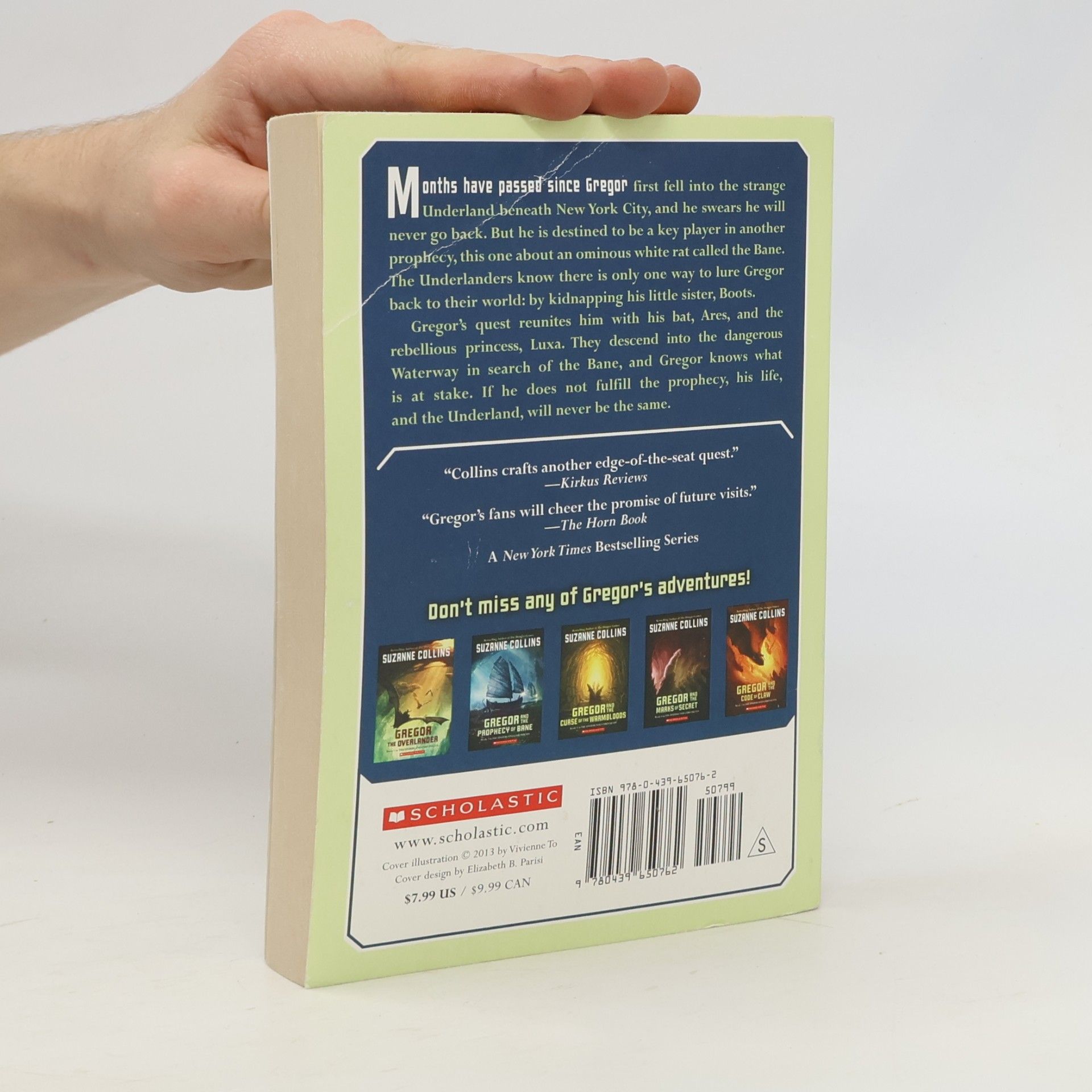 Suzanne Collins Gregor and the Prophecy of Bane