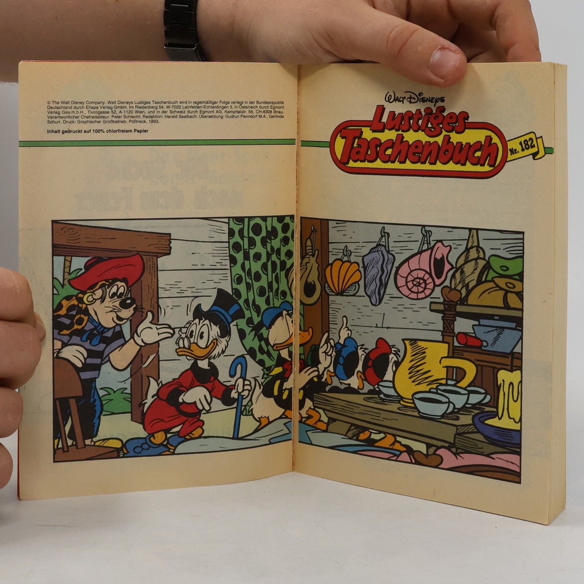 Walt Disney Lustiges Taschenbuch 182. Die Suche nach dem Feuer