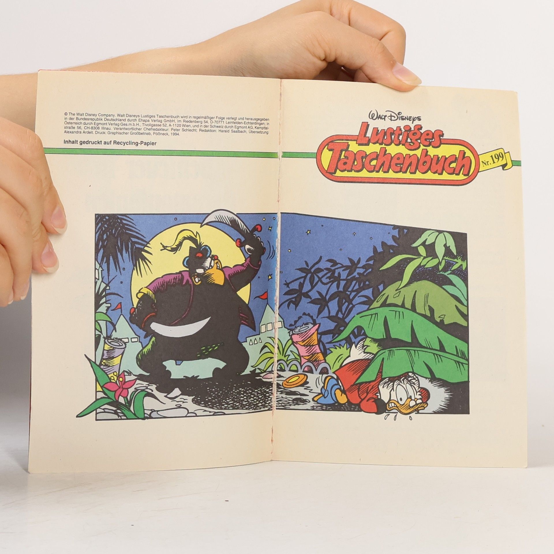 Walt Disney Lustiges Taschenbuch 199. Abenteuer in Pyramontanien