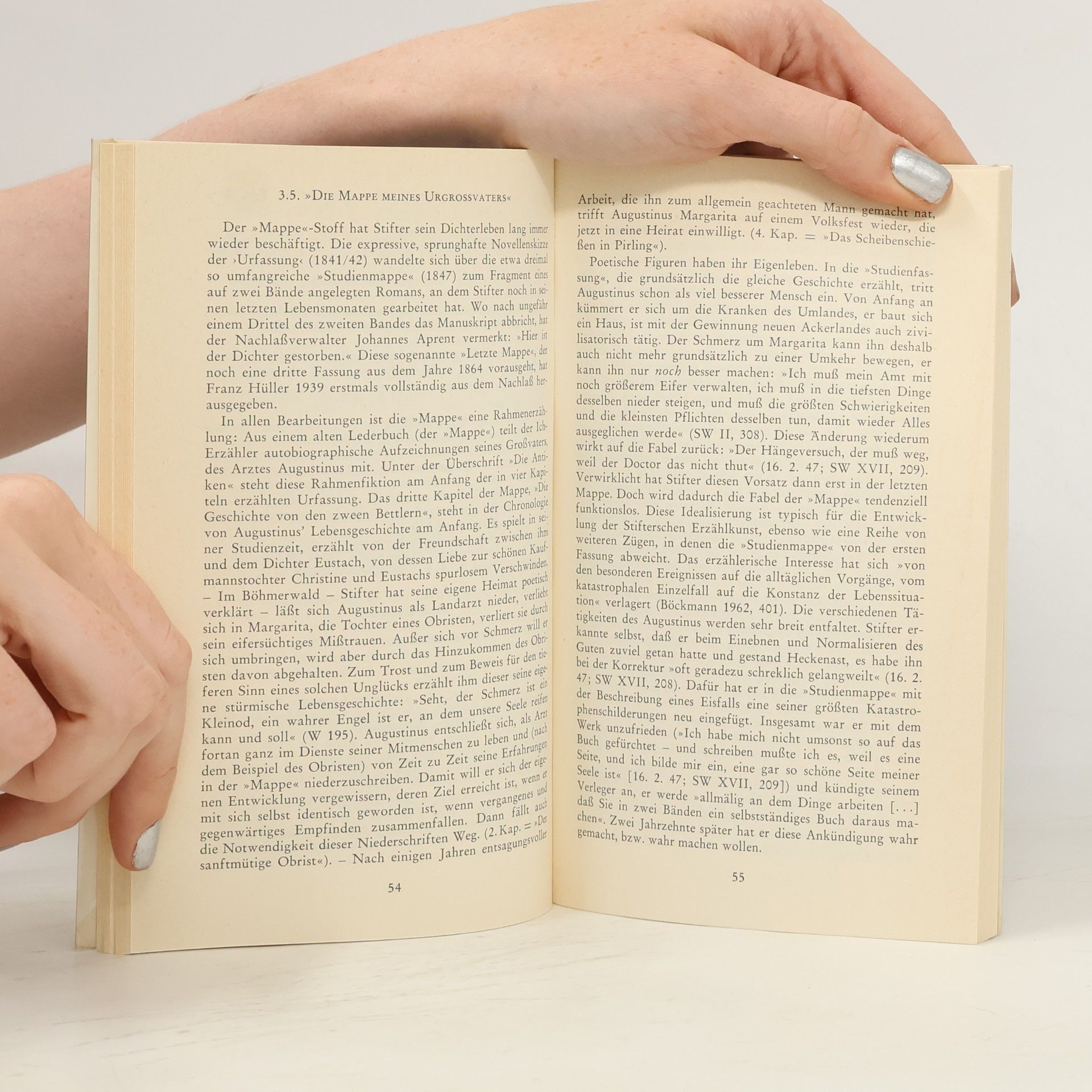 Ursula Naumann Sammlung Metzler: Realies zur Literatur - 186: Adalbert Stifter
