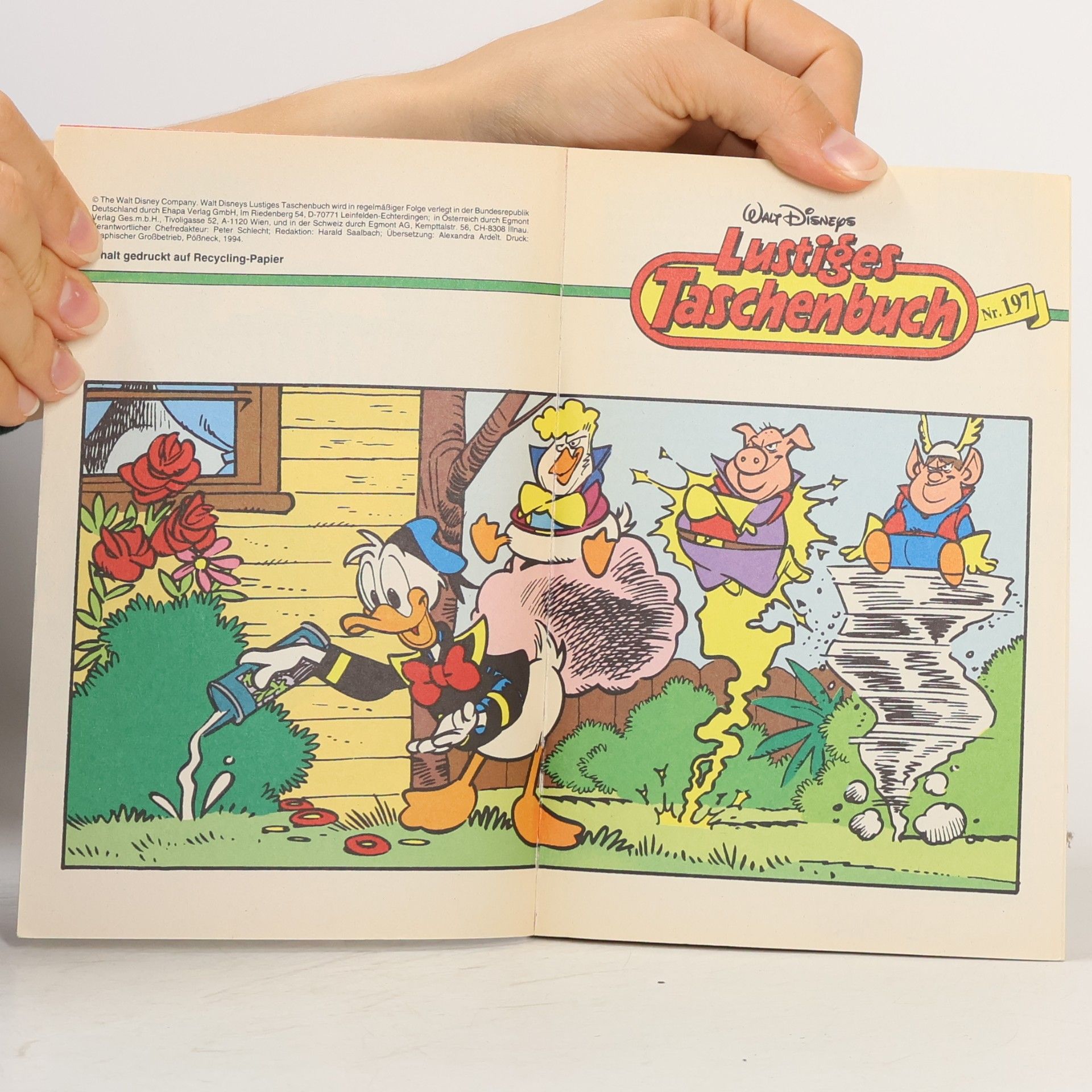 Walt Disney Lustiges Taschenbuch 197. Drachengold