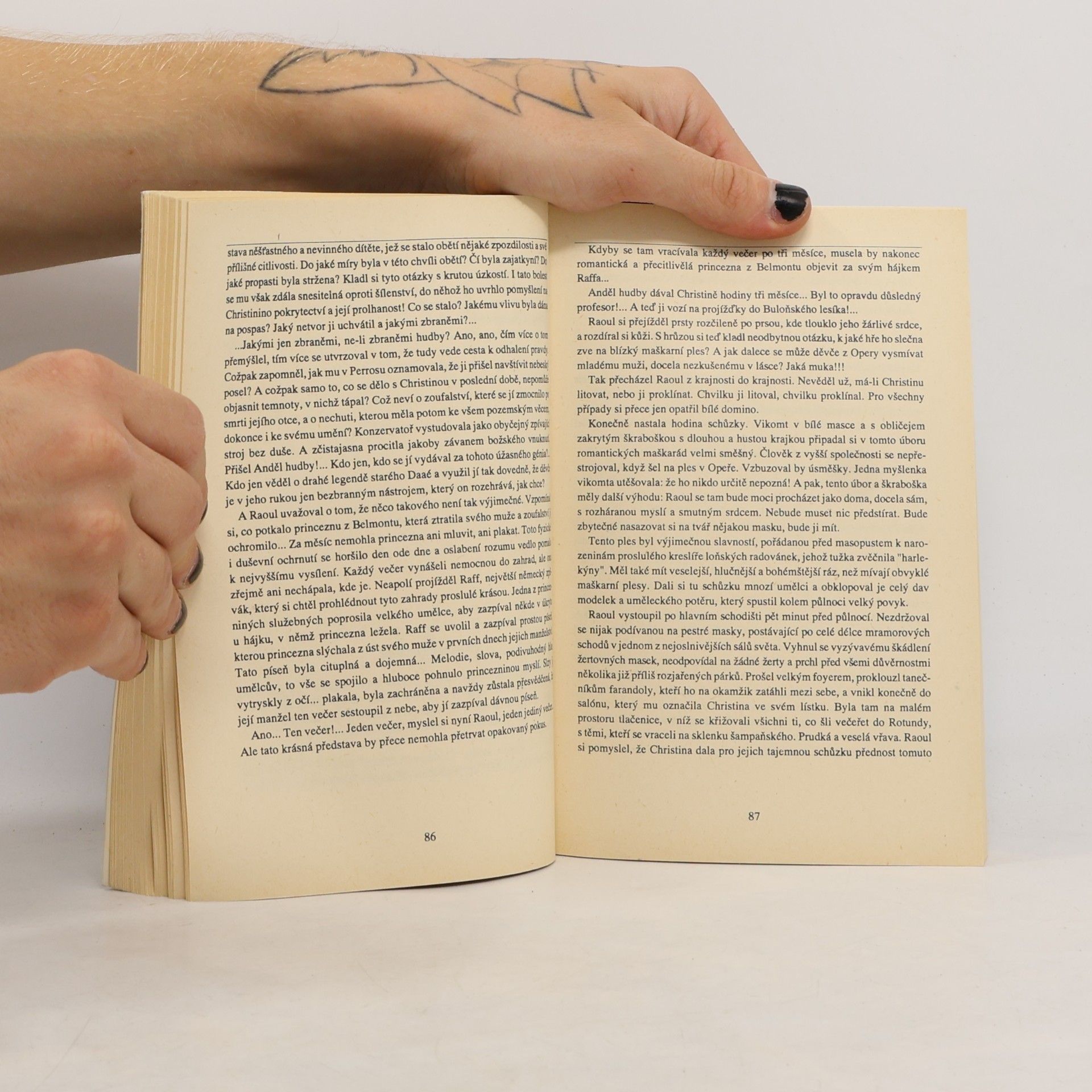 Gaston Leroux Fantóm opery