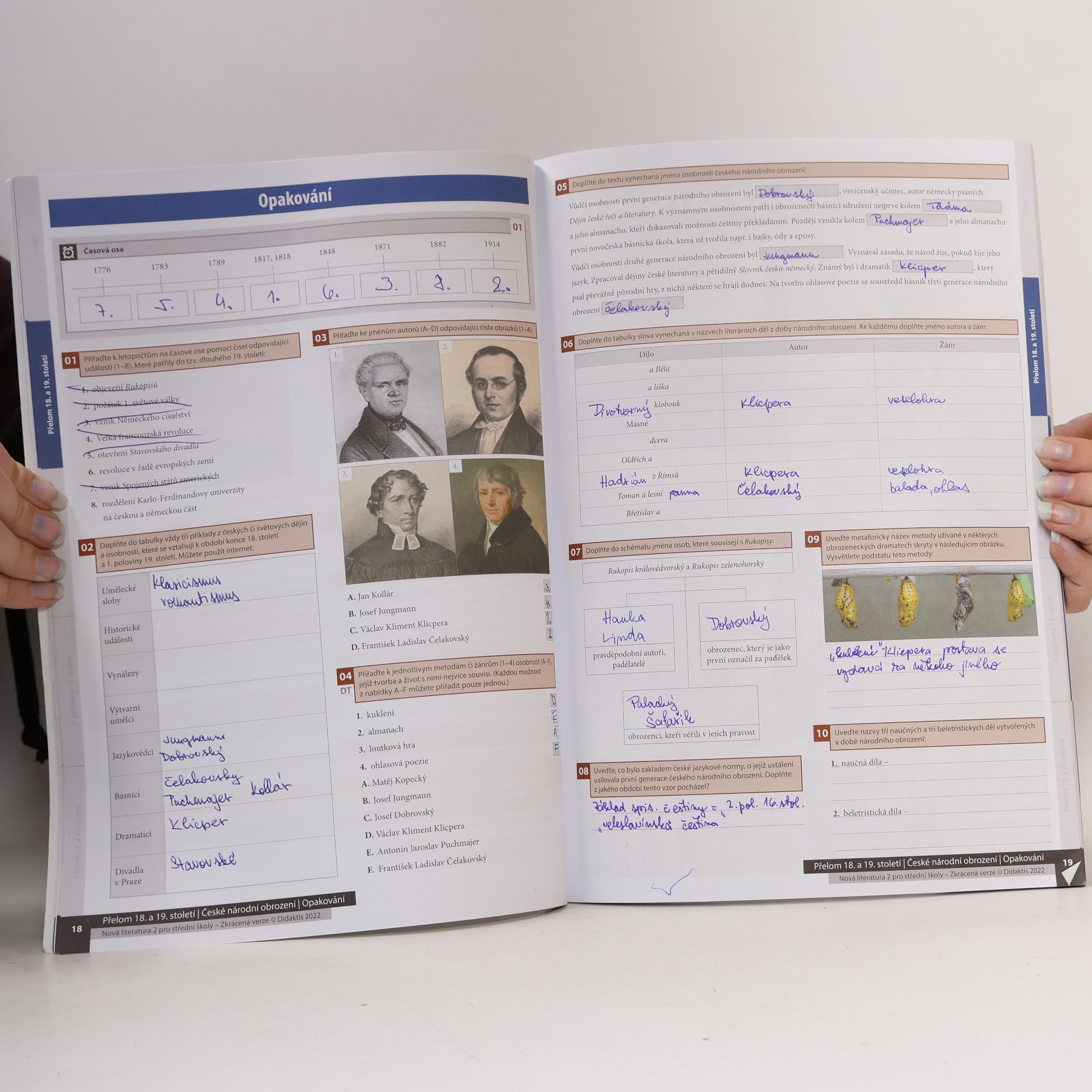 kolektiv Nová literatura pro střední školy 2 Pracovní sešit