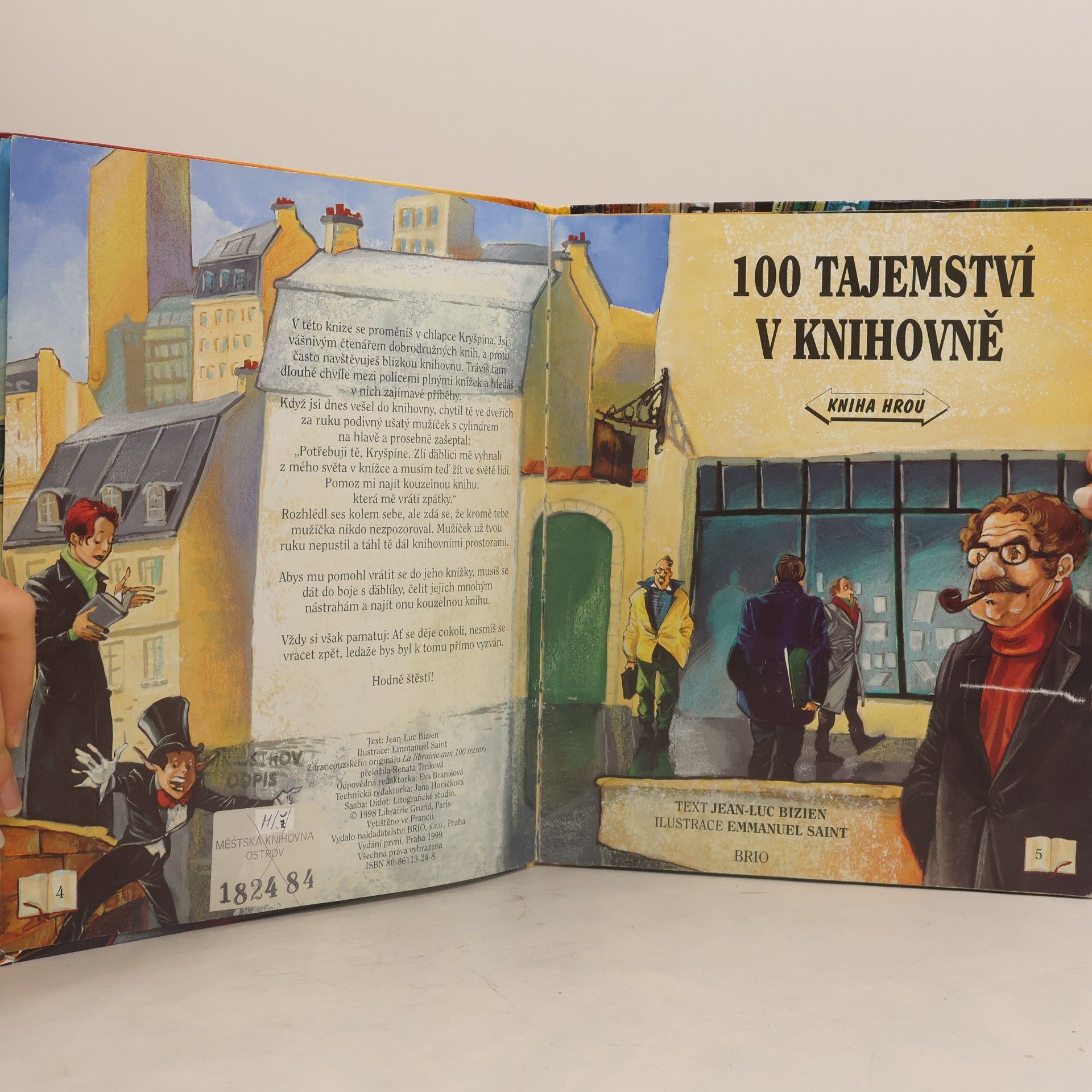 Jean Luc Bizien 100 tajemství v knihovně