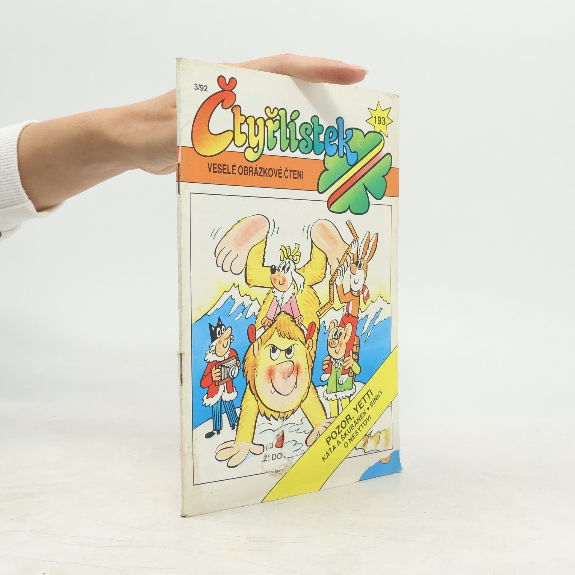 Autorenkollektiv Čtyřlístek 3/92