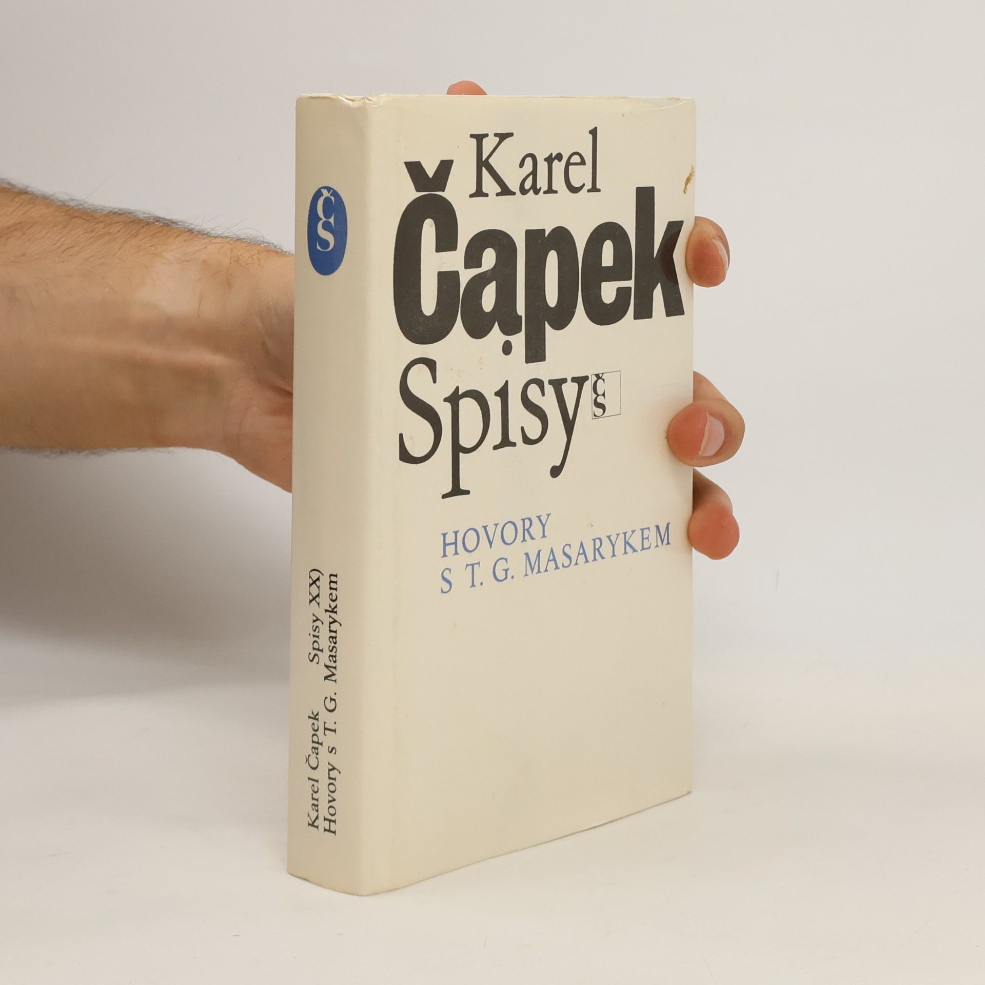 Karel Čapek Hovory s T. G. Masarykem